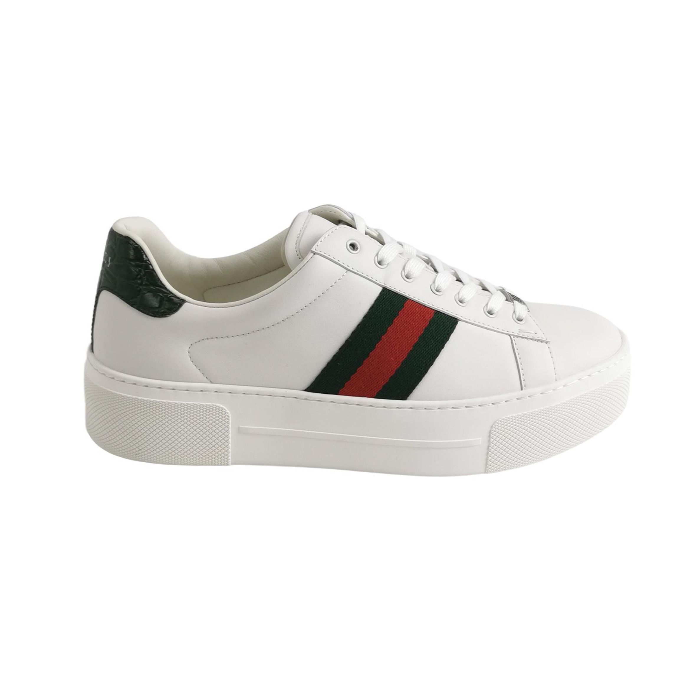 Gucci Gucci Women 9-5 Lowtop Sneakers Size US 9.5 / IT 39.5 - 1 Thumbnail