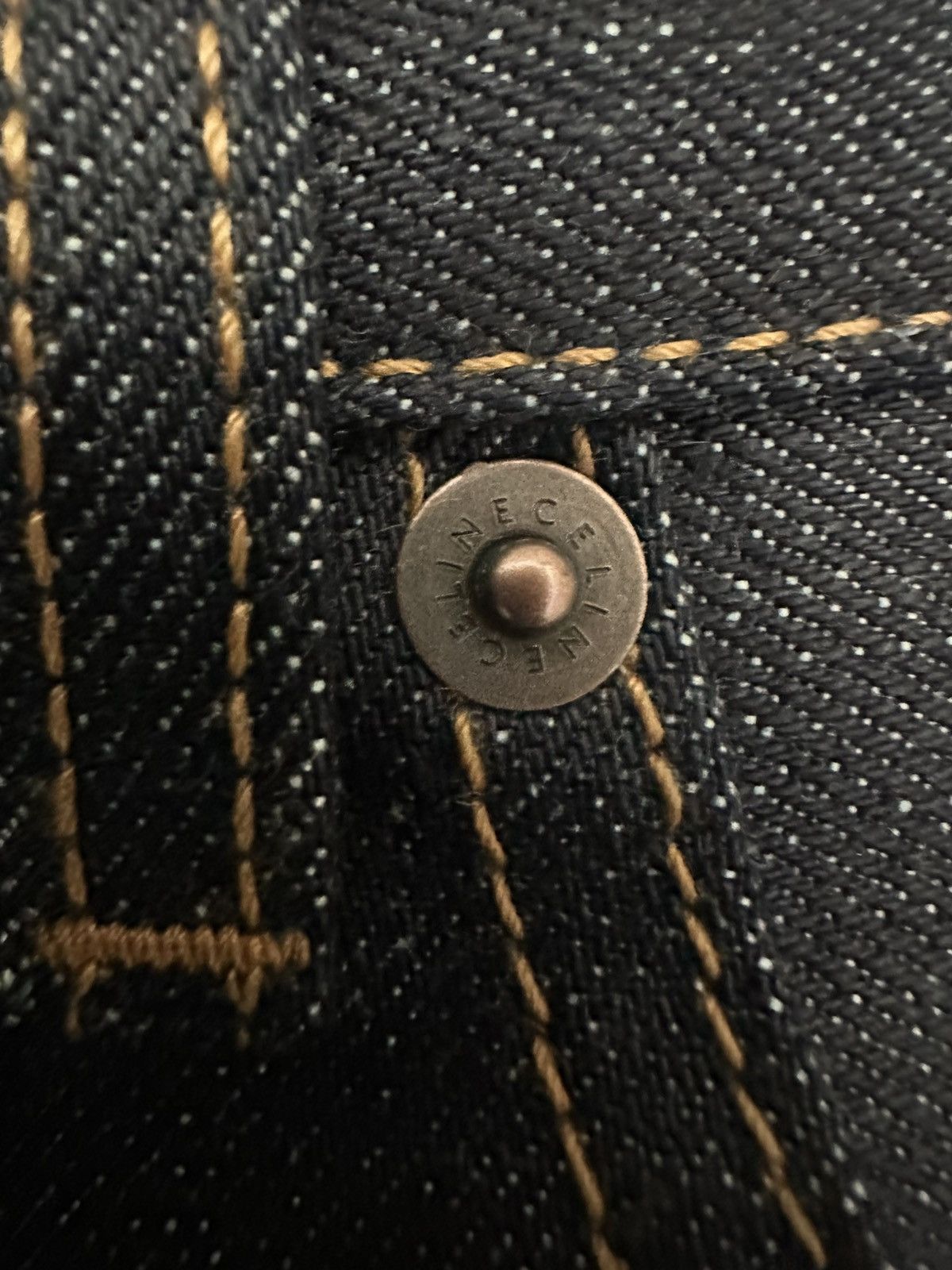 Celine Celine by Hedi Slimane Raw Denim Jeans Size US 27 - 7 Thumbnail