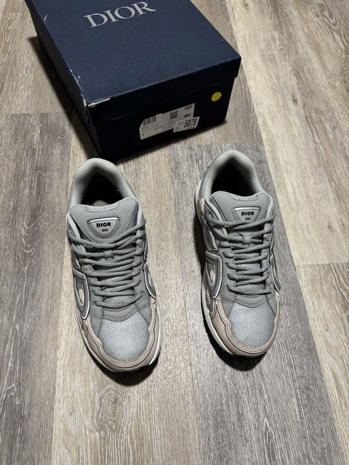 Dior Gray and tan Dior b30 Size US 10 / EU 43 - 2 Thumbnail
