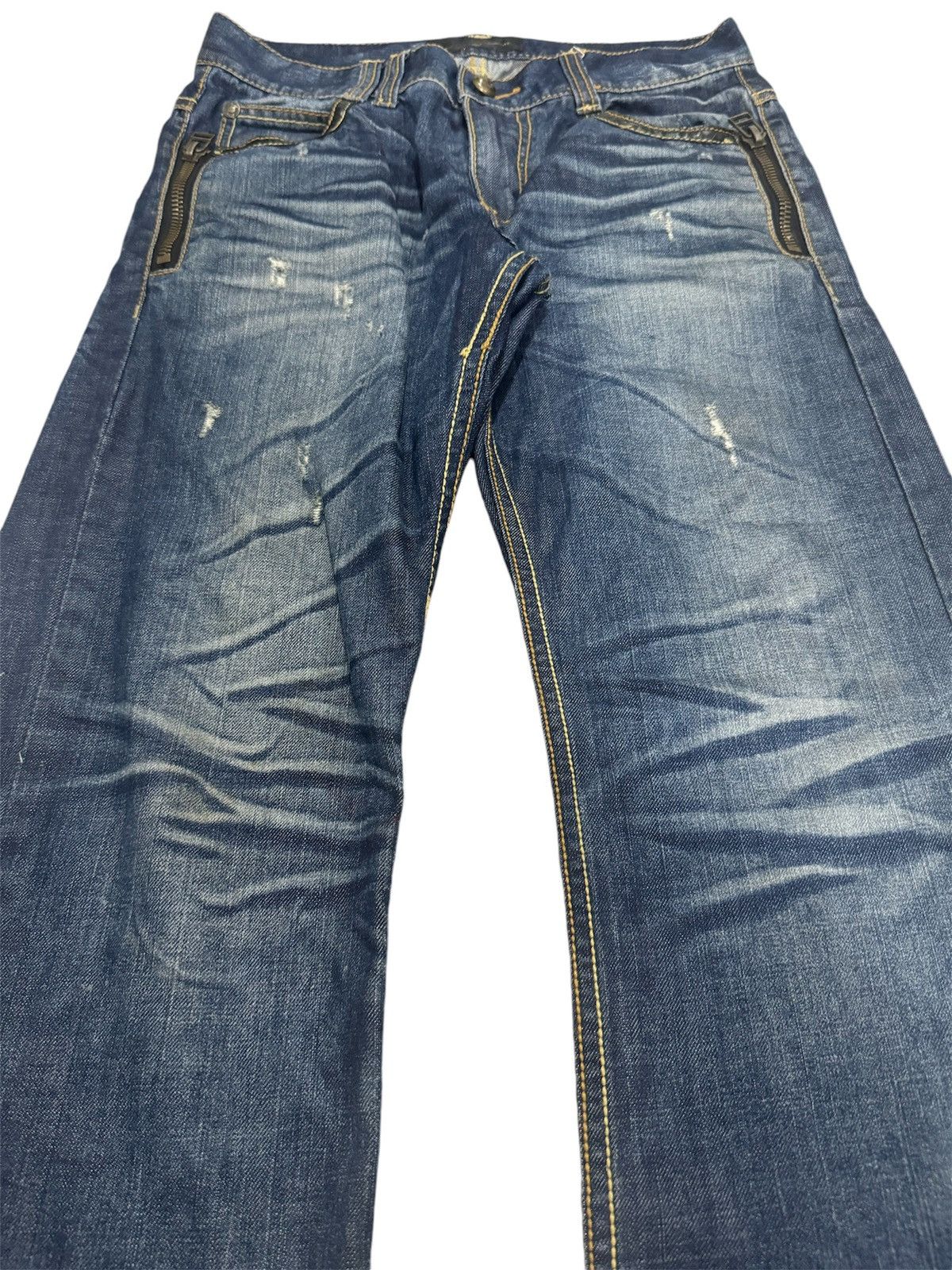 Hysteric Glamour × Japanese Brand × Vintage Vintage Neutral Infinity Japan Rare Design Jeans Size US 30 / EU 46 - 4 Thumbnail