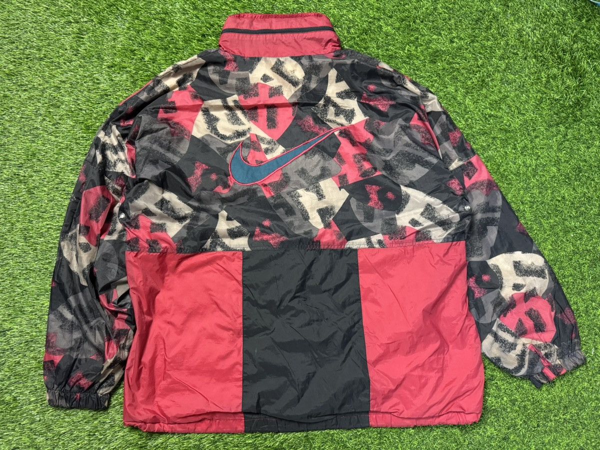 Nike × Vintage vintage NIKE big logo - windbreaker jacket Size US L / EU 52-54 / 3 - 1 Thumbnail