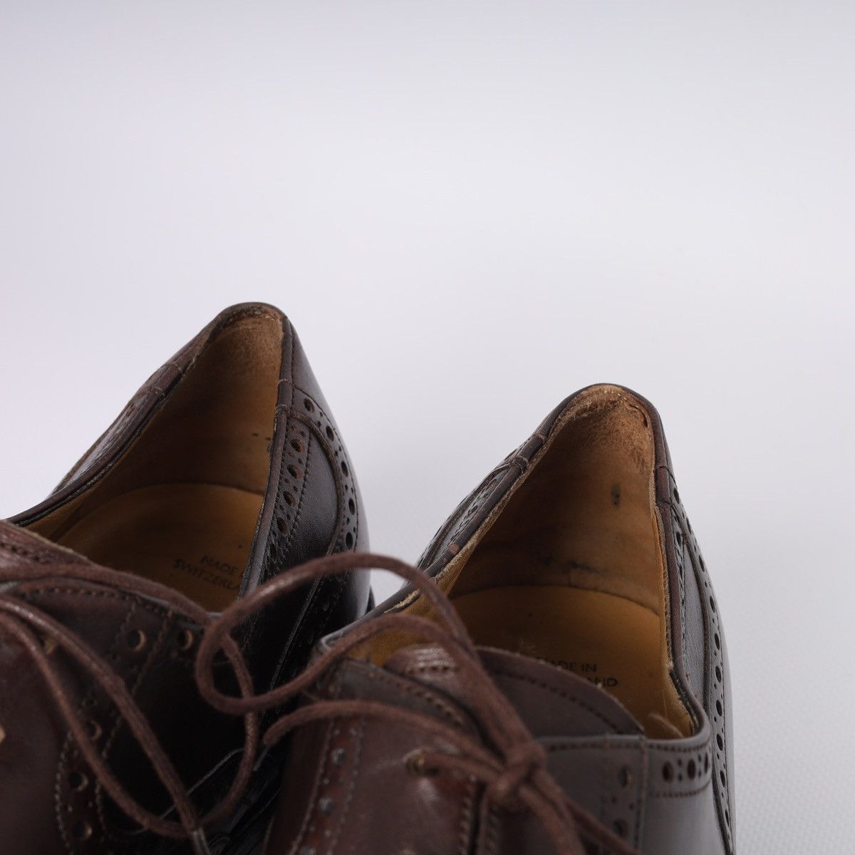 Bally Bally Leather Brogues Shoes Switzerland Size US 9.5 / EU 42-43 - 6 Thumbnail