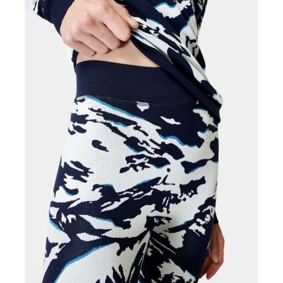 Sweaty Betty Sweaty Betty Jacquard Peaks Ski Base Layer Leggings ( XS ) Size 26" / US 2 / IT 38 - 2 Thumbnail
