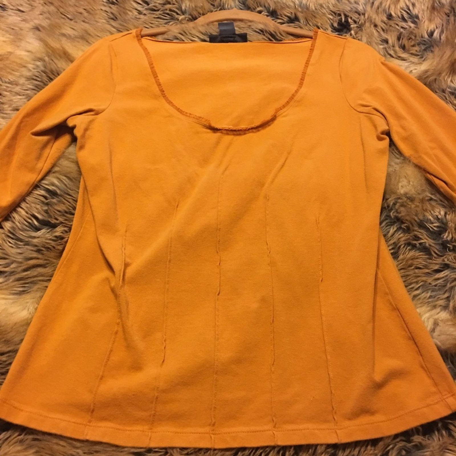 Other Metro Style dark mustard long sleeve ribbon top M Size M / US 6-8 / IT 42-44 - 7 Thumbnail