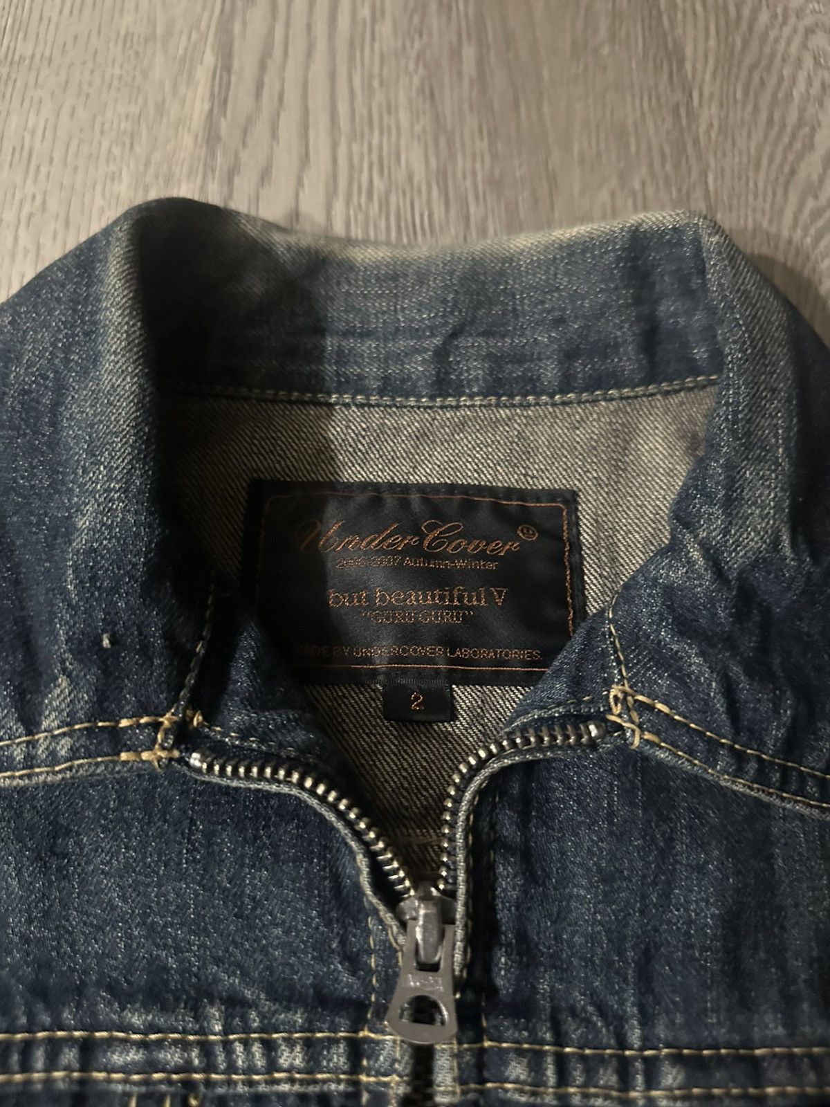 Undercover Undercover Bug Denim Jacket Size US S / EU 44-46 / 1 - 4 Thumbnail