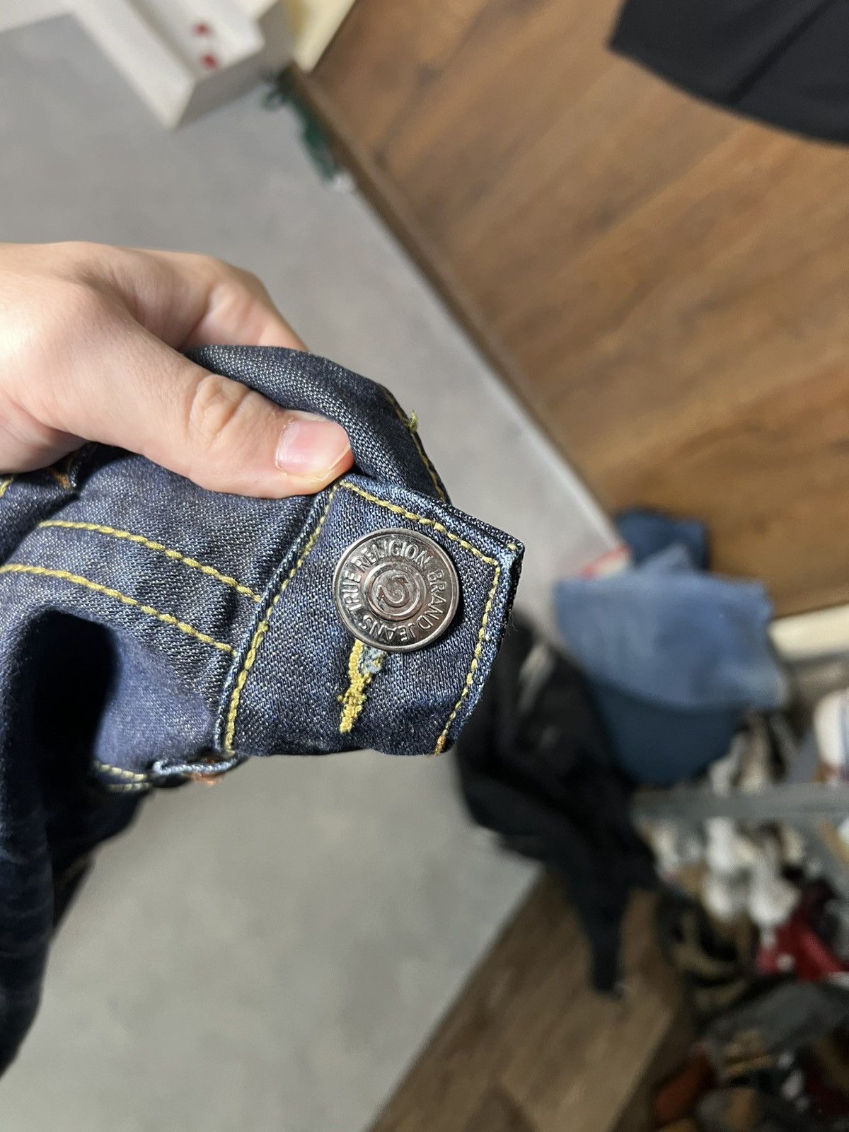 True Religion Vintage True Religion Jeans Baggy Embroidered Size US 38 / EU 54 - 7 Thumbnail