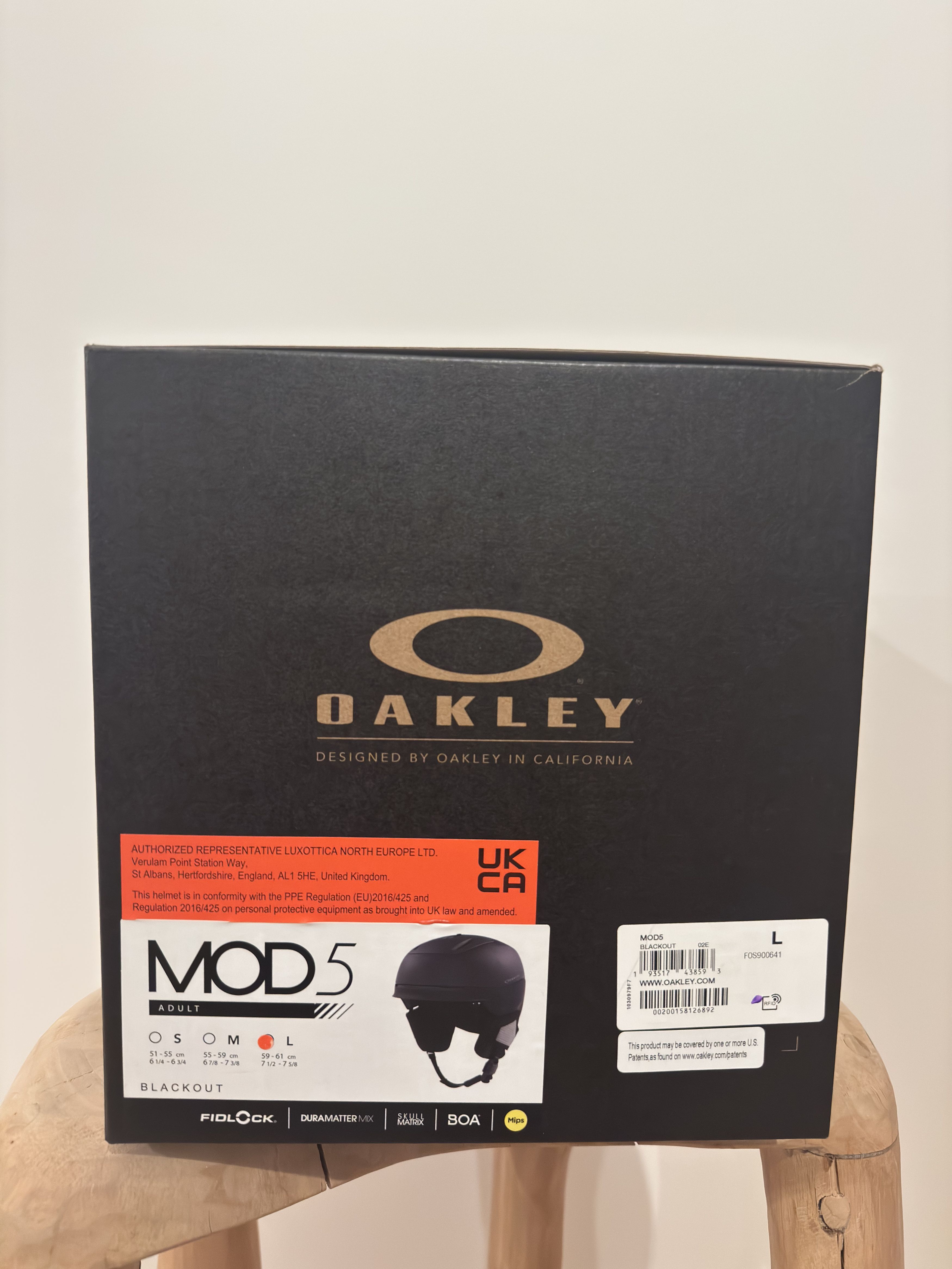 Oakley Oakley MOD5 Blackout (L-size) Size ONE SIZE - 5 Thumbnail