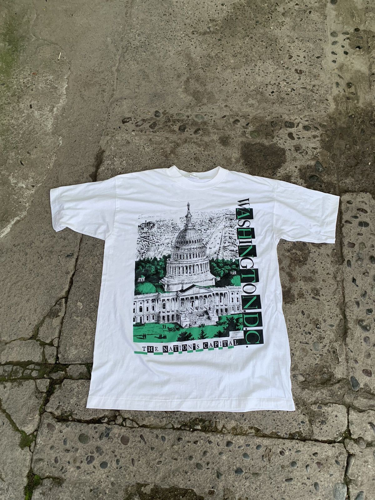 Other Vintage Washington DC t shirt Size US XL / EU 56 / 4 - 1 Thumbnail
