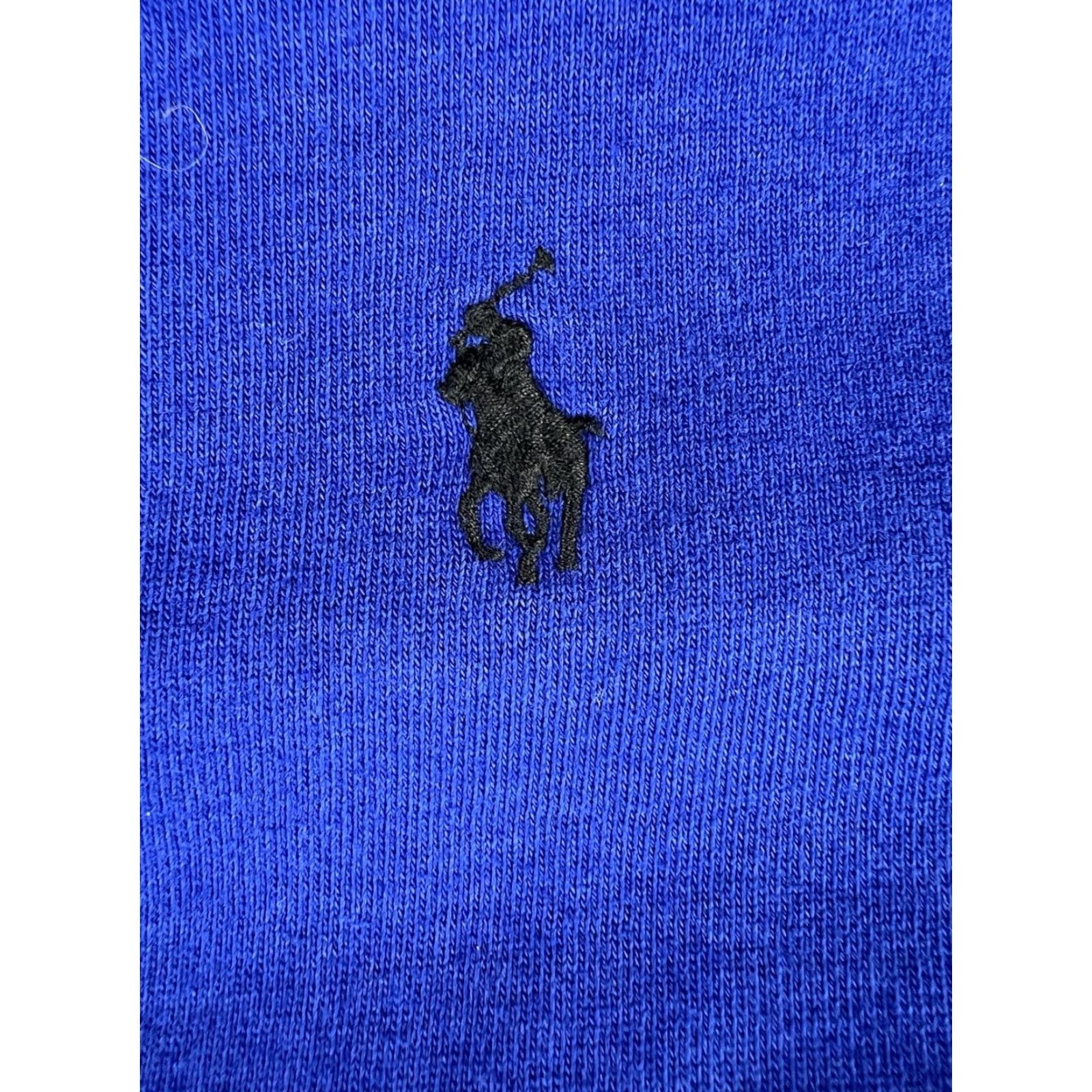 Ralph Lauren VTG Polo Ralph Lauren Track Jacket Mens M Blue Black Trim Full Zip Bomber Jacket Striped Logo Full Zip Ralph Lauren Polo Track Warm-Up Vintage 90s? Size US M / EU 48-50 / 2 - 7 Thumbnail