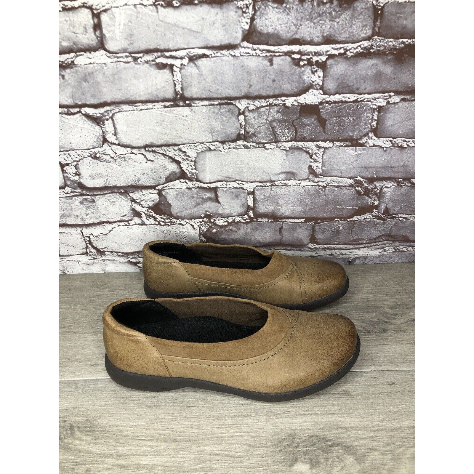 Other Abeo Pro Etta Pew1054 Walnut Brown Leather Casual Shoes Wome Size US 10 / IT 40 - 12 Thumbnail