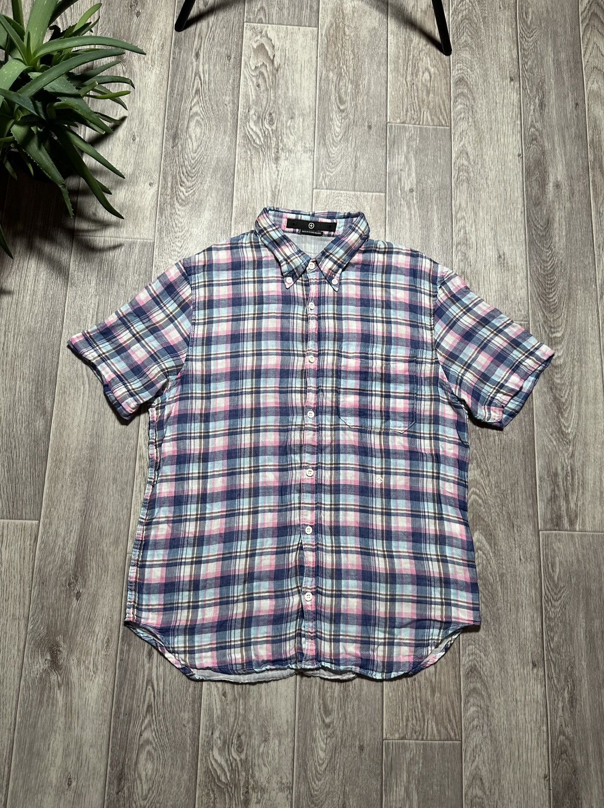 Stone Island Stone Island Denims Checked Button Up Shirt Size US L / EU 52-54 / 3 - 1 Thumbnail