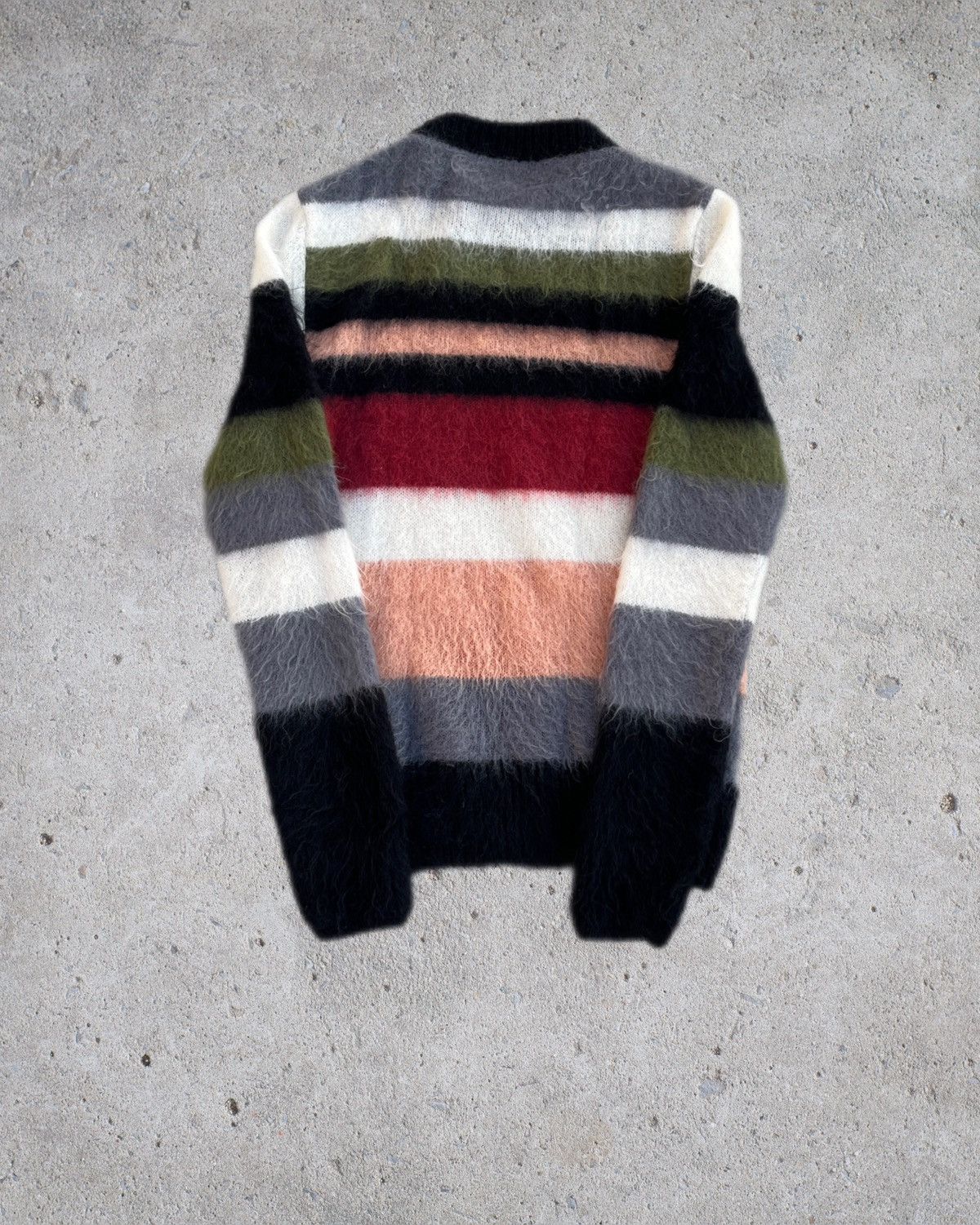 Saint Laurent Paris Saint Laurent FW17 Striped Mohair Sweater Size US S / EU 44-46 / 1 - 5 Thumbnail