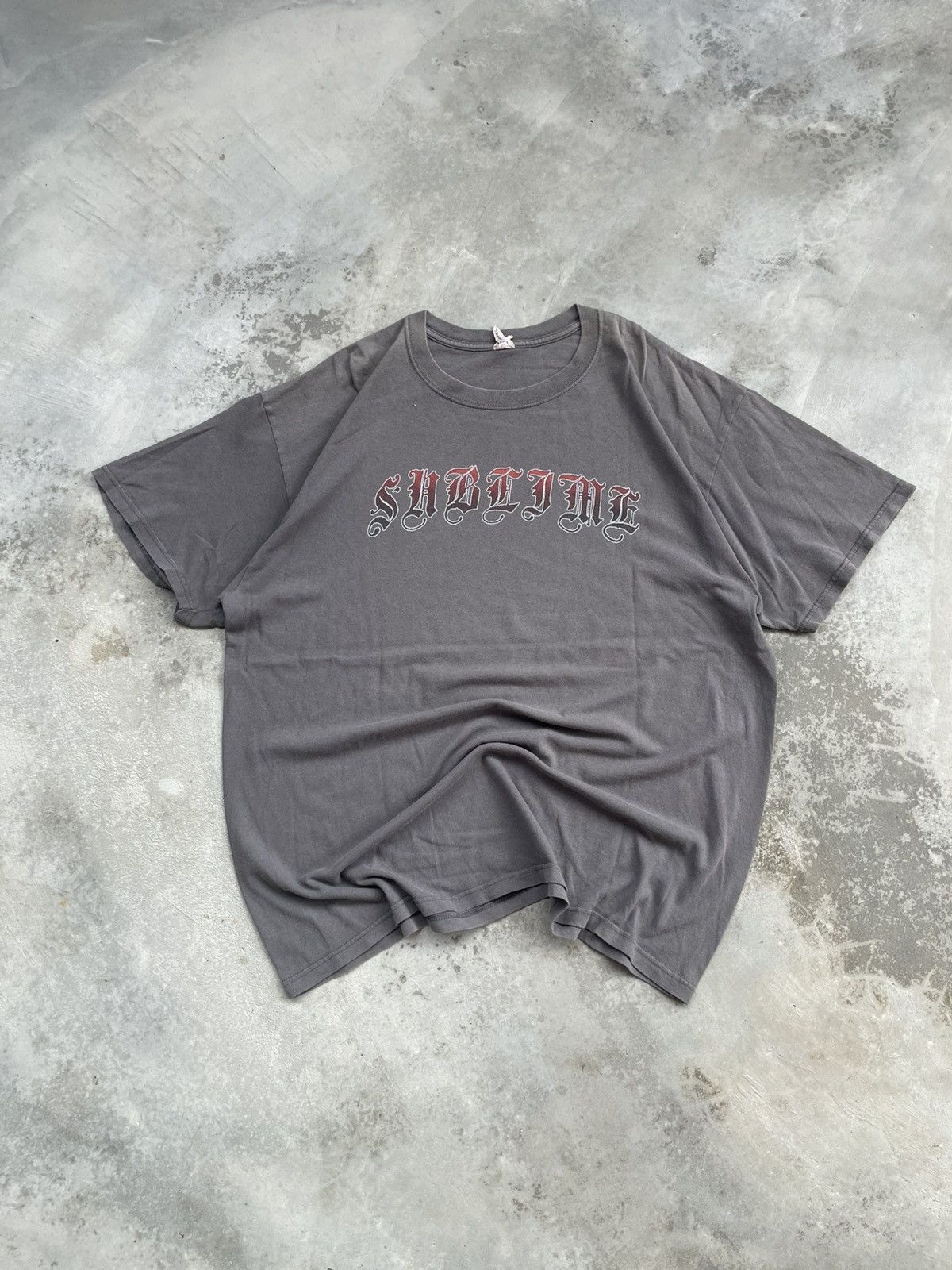 Band Tees Vintage Sublime Self Titled Gray 2 Graphic T-Shirt Size US XL / EU 56 / 4 - 3 Thumbnail