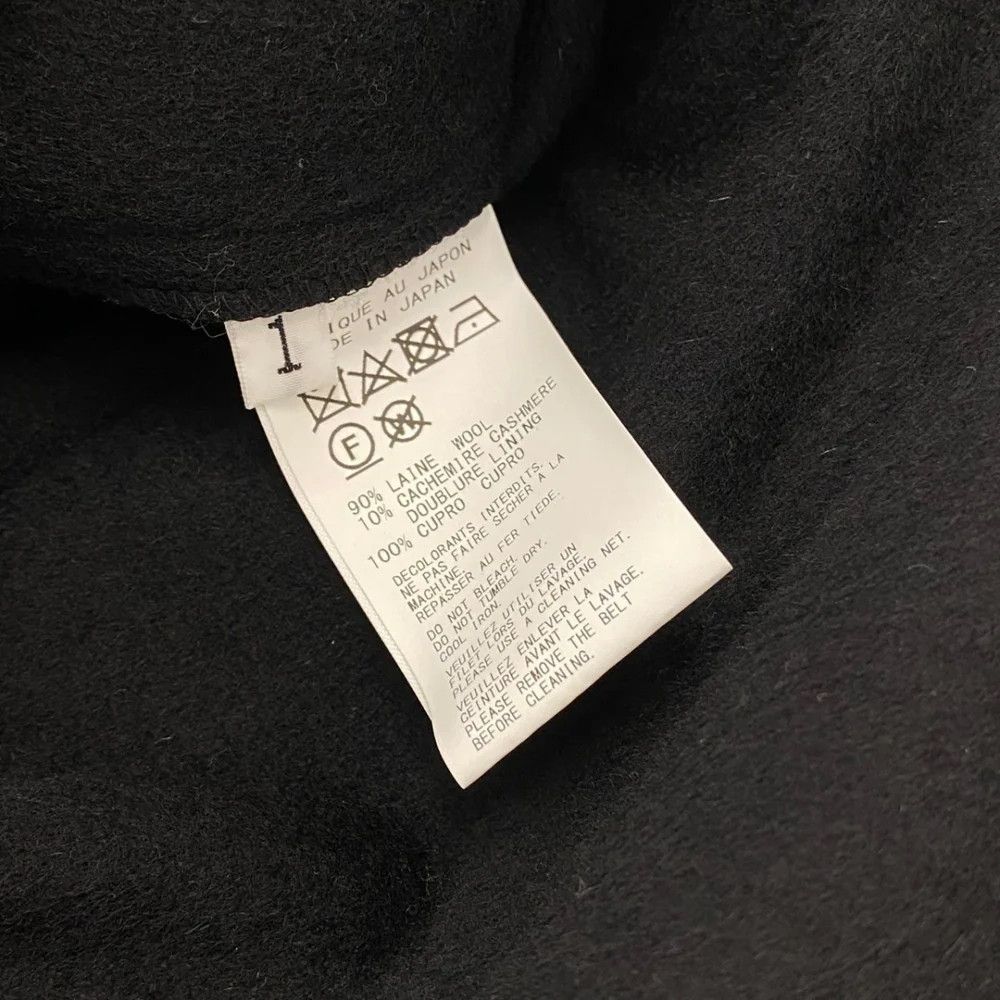 Yohji Yamamoto REGULATION Yohji Yamamoto BEAVER FINISHED W coat Size US S / EU 44-46 / 1 - 6 Thumbnail