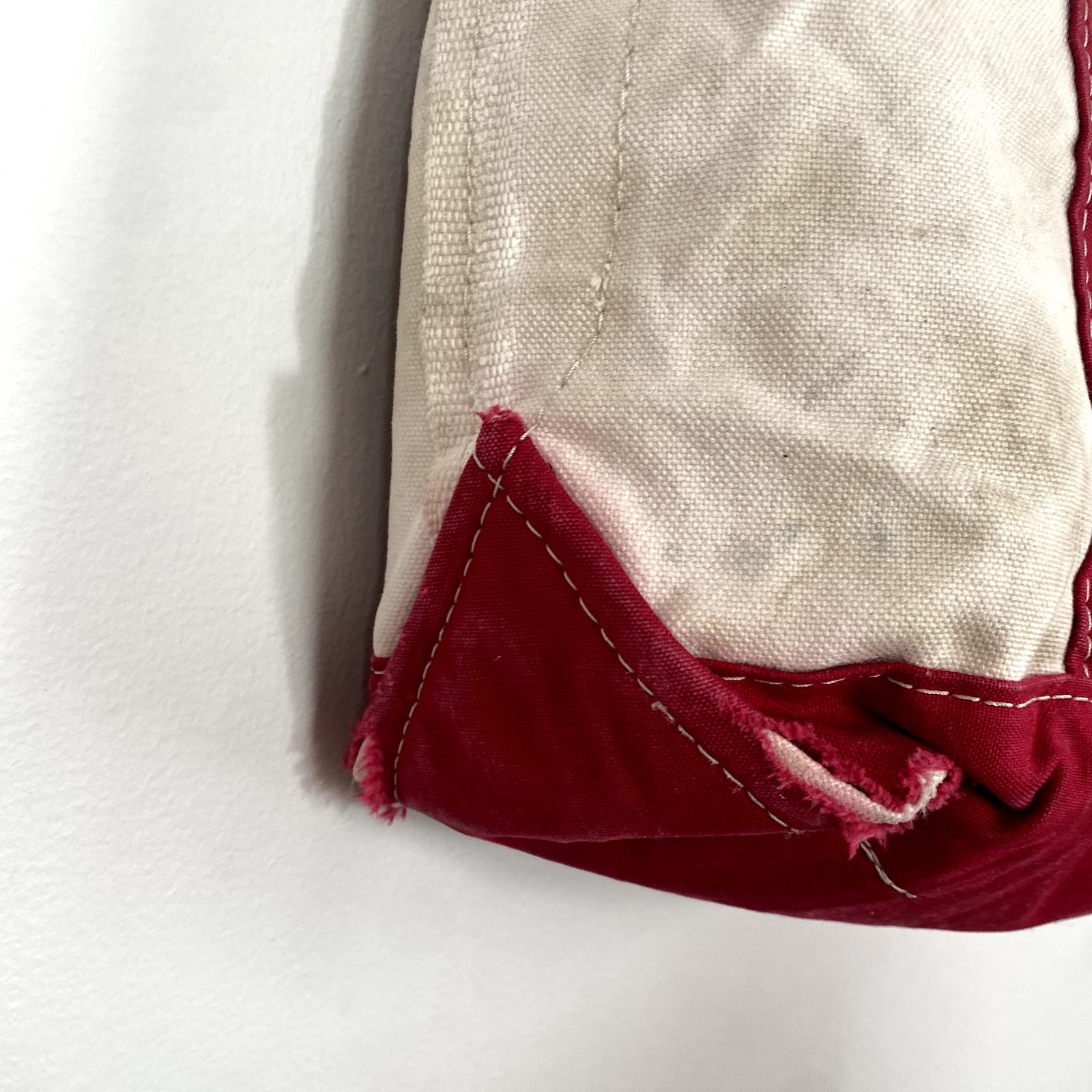 L.L. Bean × Vintage Vintage LL Bean Boat And Tote Bag Distressed Thrashed Size ONE SIZE - 6 Thumbnail