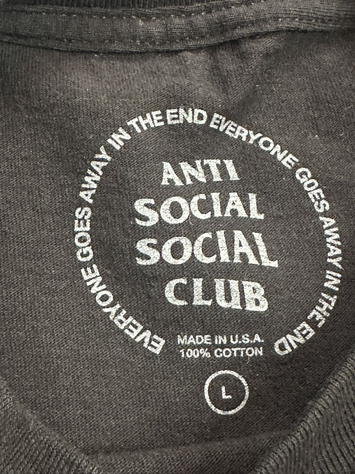 Anti Social Social Club × Fragment Design Anti Social Social Club x Fragment Size US L / EU 52-54 / 3 - 2 Thumbnail