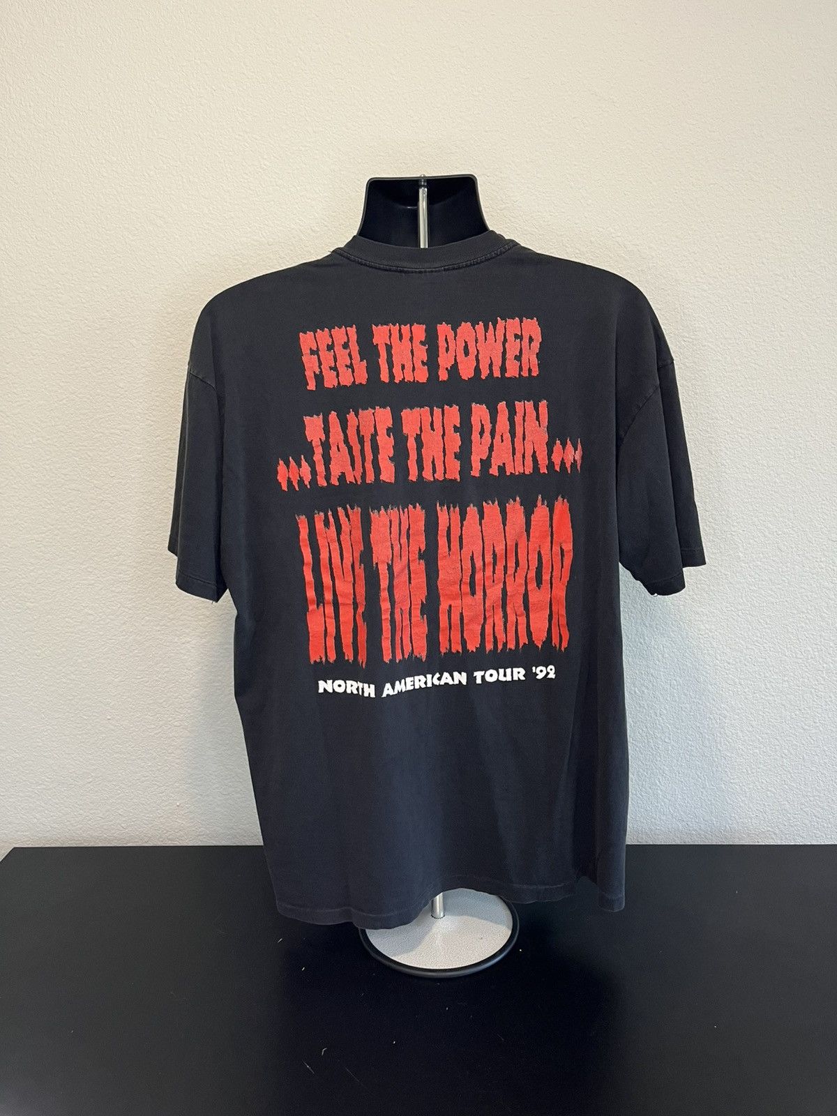 Band Tees × Vintage Grave shirt 90s vintage heavy metal band North America tour Size US XXL / EU 58 / 5 - 2 Thumbnail