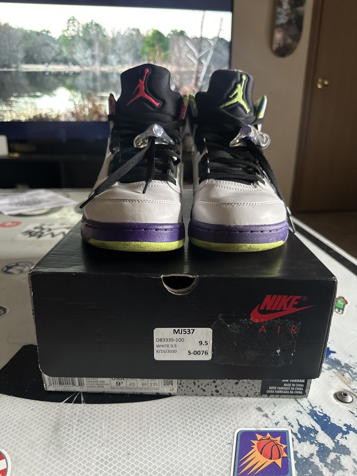 Nike Air Jordan 5 Retro “Alternate Bel-Air” Size US 9.5 / EU 42-43 - 4 Thumbnail