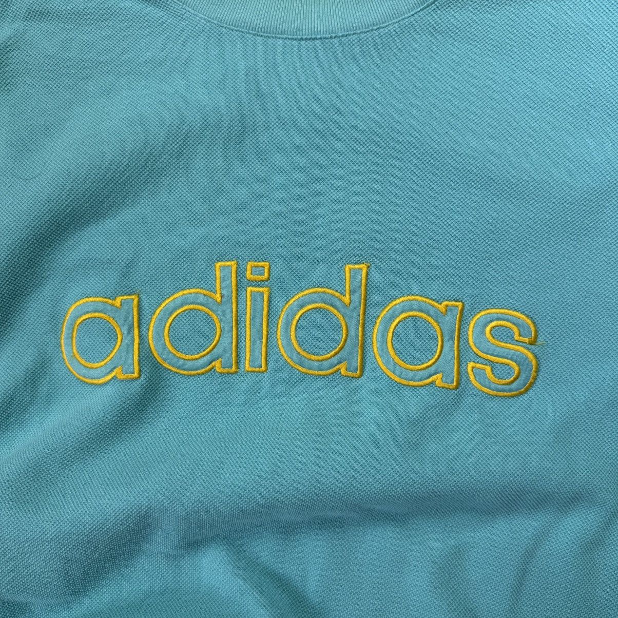 Adidas Vintage 90’ Adidas Oversized Sweatshirt Size S/M Size US S / EU 44-46 / 1 - 5 Thumbnail