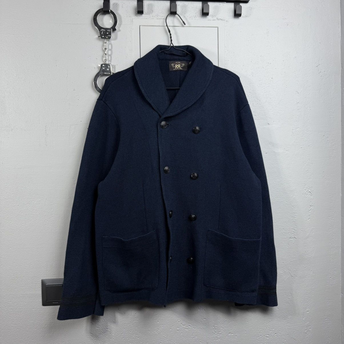 RRL Ralph Lauren Vintage RRL Cardigan Sweater Polo Ralph Lauren Size US XL / EU 56 / 4 - 1 Thumbnail