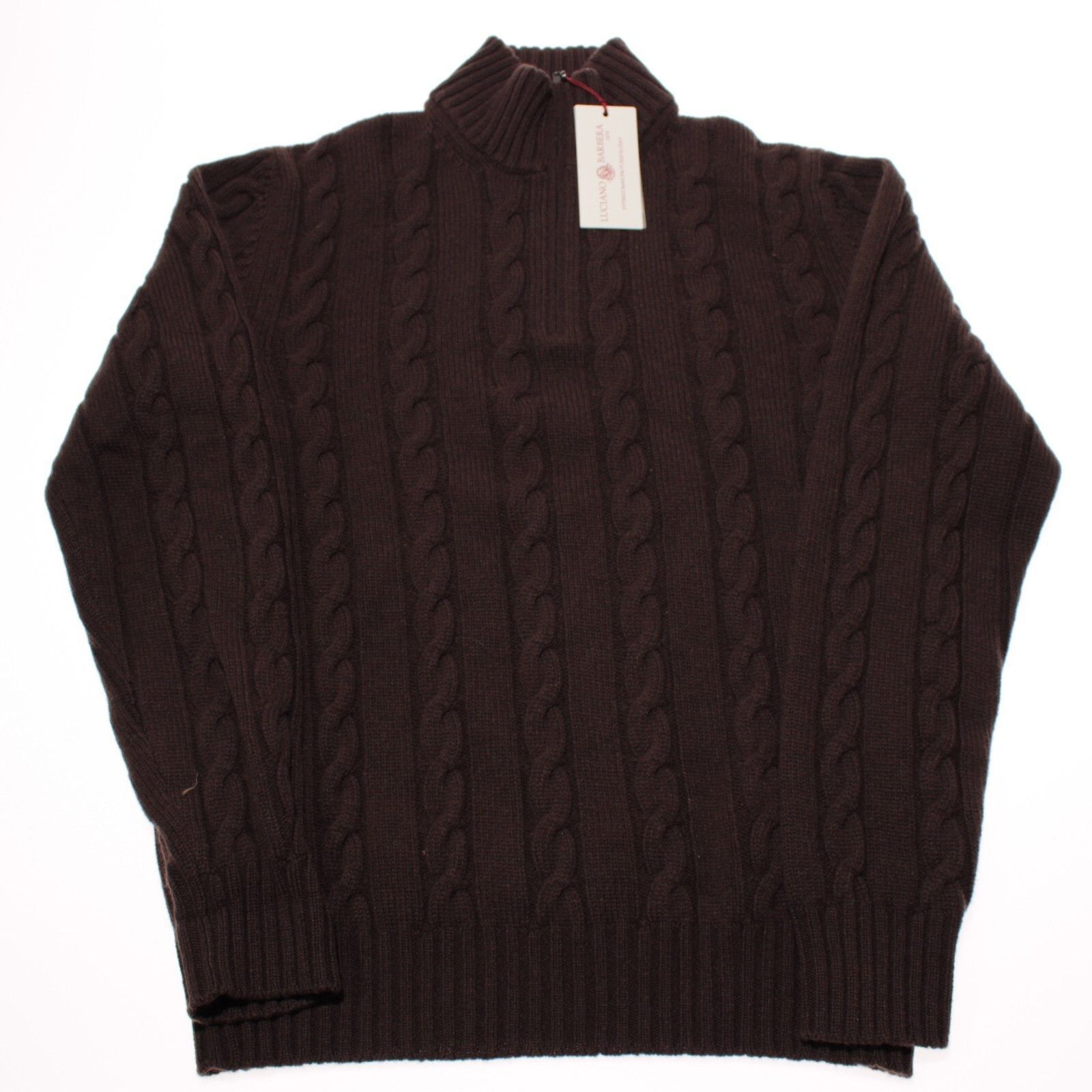 Luciano Barbera Luciano Barbera Sweater Size US M in Brown Size US M / EU 48-50 / 2 - 4 Thumbnail