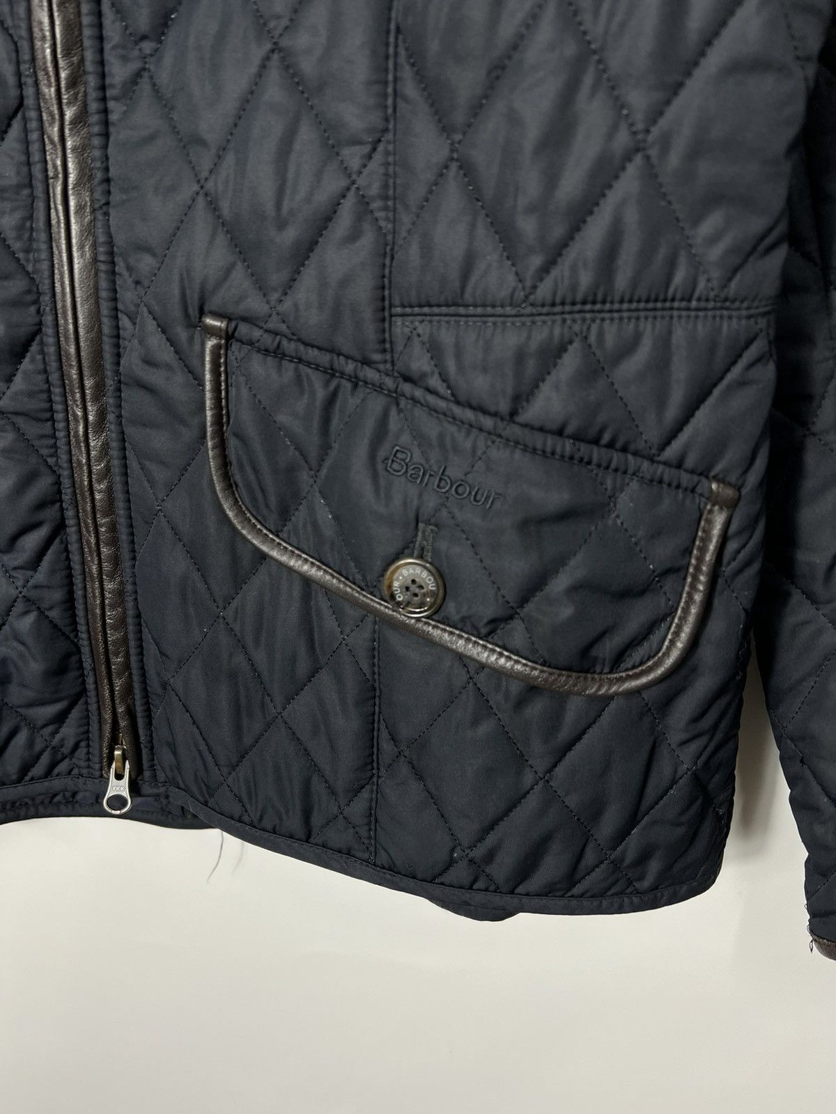 Barbour Vintage luxury designer streetwear Barbour Quilted Jacket Size L / US 10 / IT 46 - 6 Thumbnail