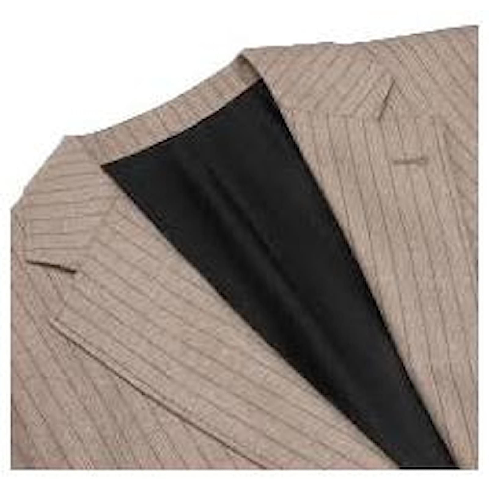 Celine o1bcso1str0824 Garçon Jacket With Elbow Patches in Beige Size XXS / US 00 / IT 34 - 4 Thumbnail