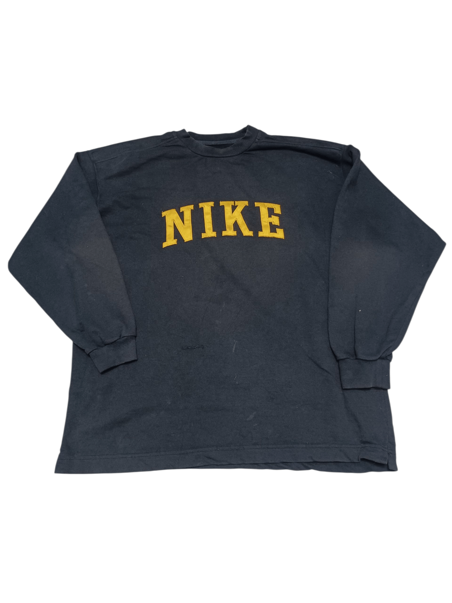 Nike NIKE VINTAGE 1997 BOXY LOGO EMBROIDERED SWEATSHIRT Size US XL / EU 56 / 4 - 1 Thumbnail