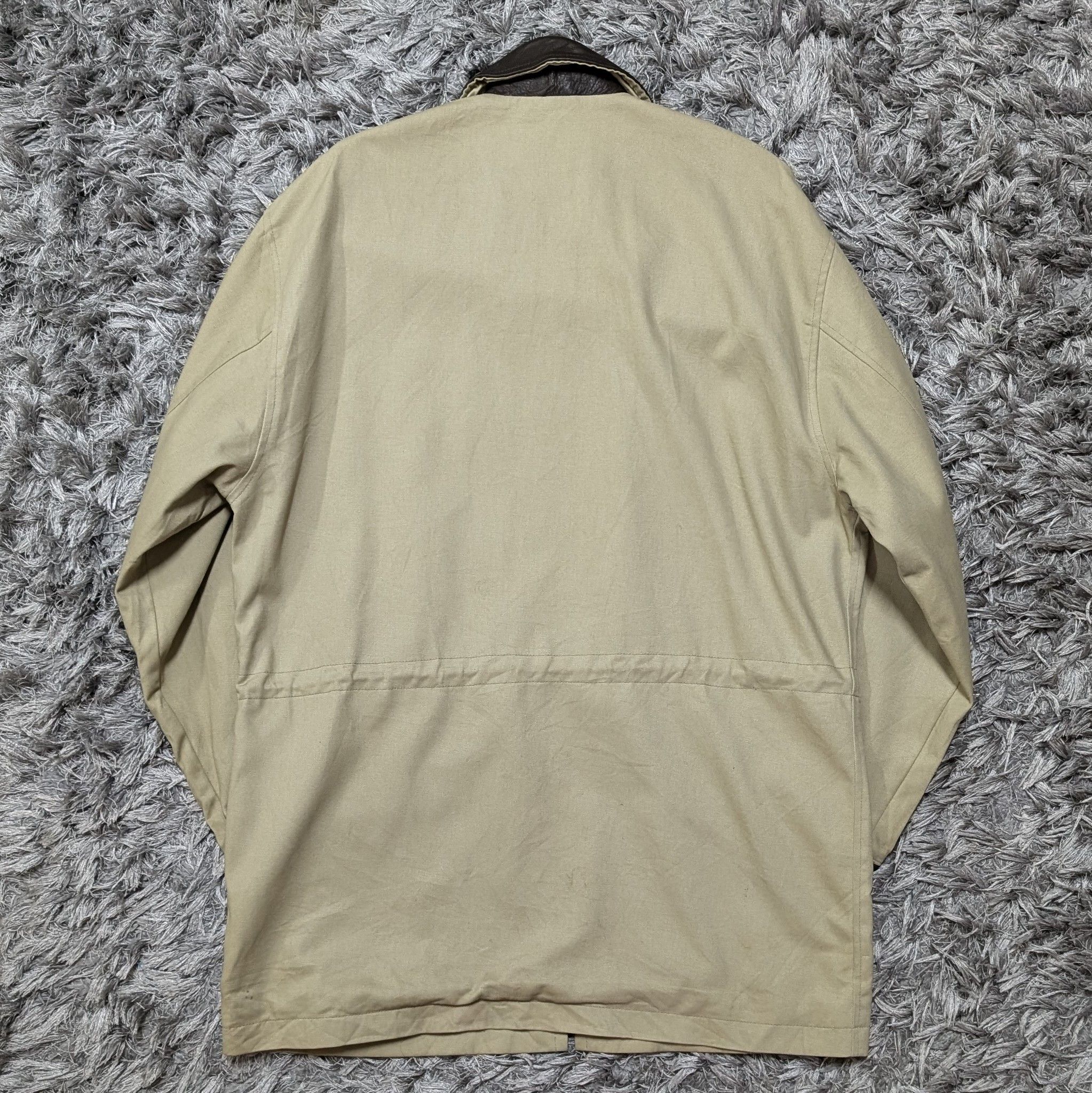 Coach Vintage Made In USA Coach Trim Leather Plain Zipper Jacket Size US S / EU 44-46 / 1 - 3 Thumbnail