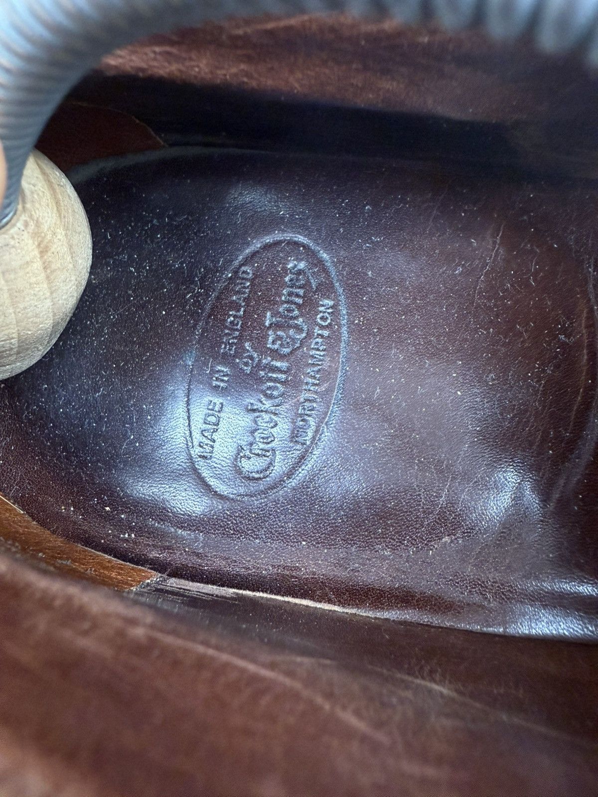 Crockett & Jones CROCKETT & JONES Loafers Brown Suede Leather Shoes Made in 🇬🇧 Size US 10 / EU 43 - 18 Thumbnail