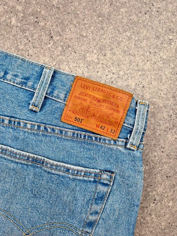 Bless Levi's Bless Men's Blue Readymade Straight Jeans Size W32 Size US 32 / EU 48 - 6 Thumbnail