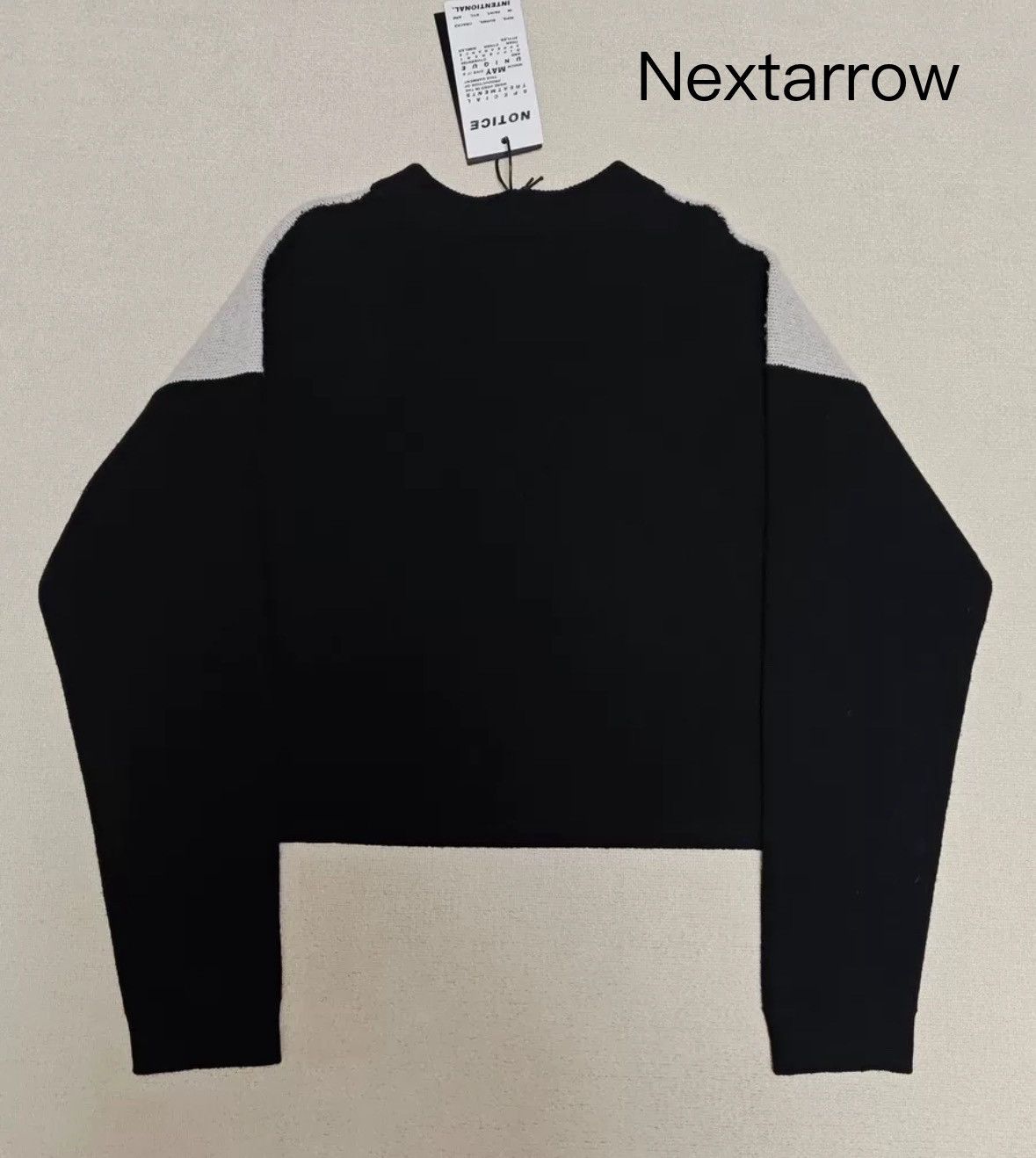 Enfants Riches Deprimes Enfants Riches Deporimes Black and White Wool Sweater Size US L / EU 52-54 / 3 - 2 Thumbnail