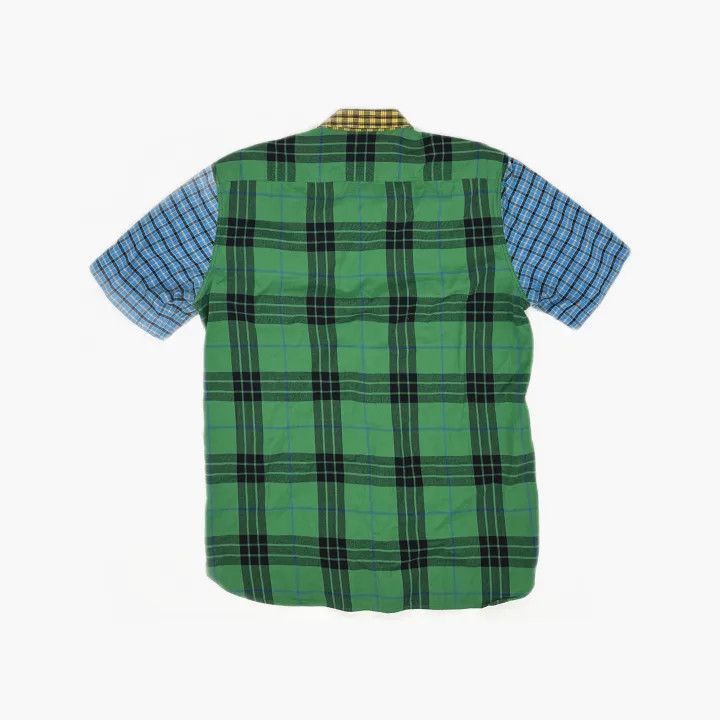 Burberry Burberry Burberry Color-Block Short Sleeve Check Shirt-250 Size US M / EU 48-50 / 2 - 3 Thumbnail