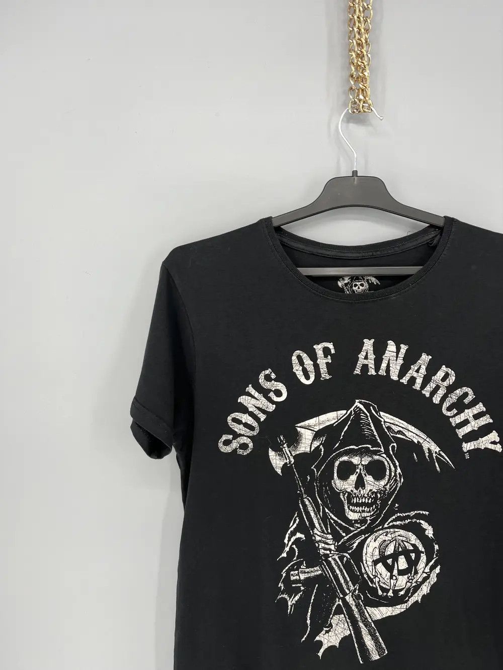 Band Tees × Vintage Vintage SOA Sons Of Anarchy Vintage Band Graphic Tee Faded Size US M / EU 48-50 / 2 - 4 Thumbnail