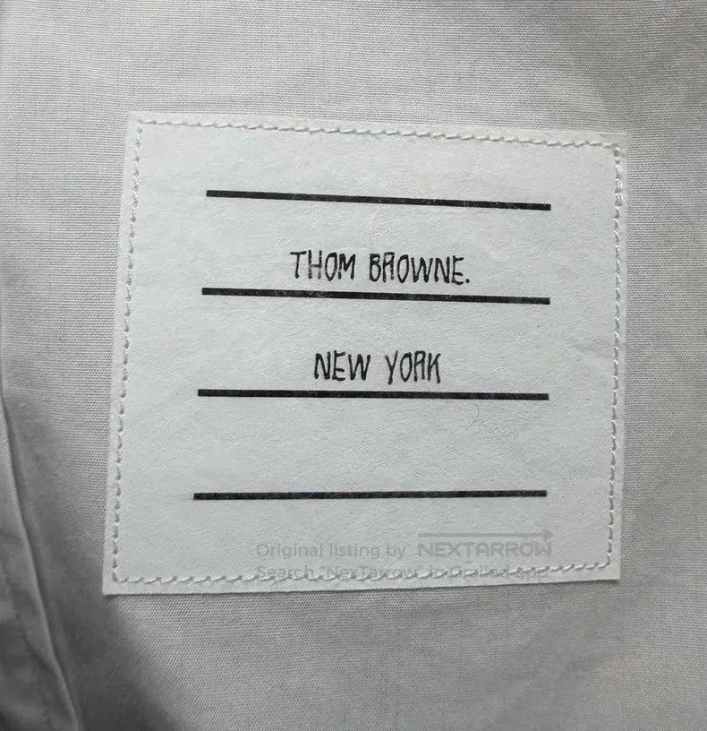 Thom Browne Thom Browne Classic Double Sleeve Badge Shirt Size US M / EU 48-50 / 2 - 4 Thumbnail