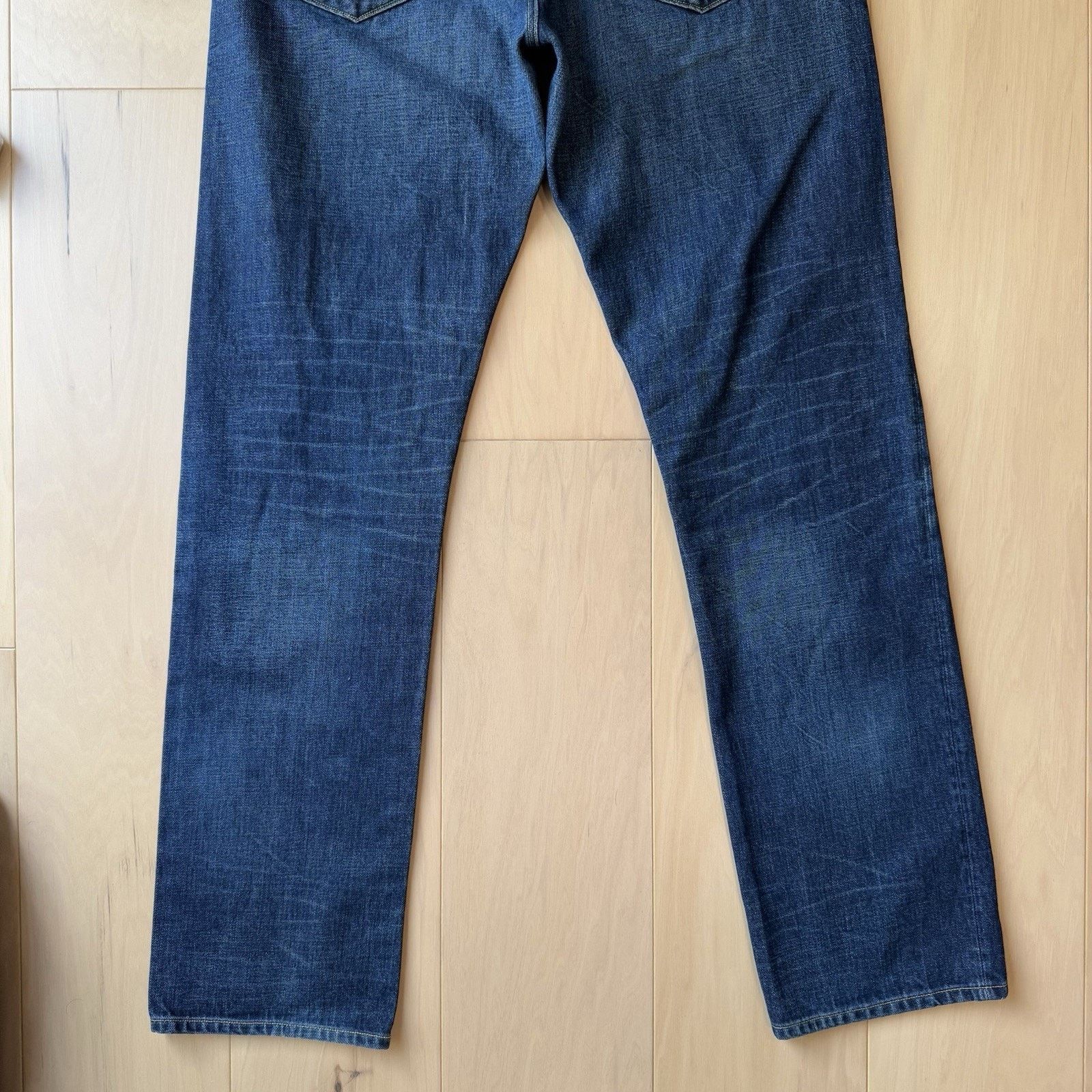 3x1 3x1 Selvedge Jeans 36 Blue Dark Wash Minimalist Workwear Size US 36 / EU 52 - 9 Thumbnail