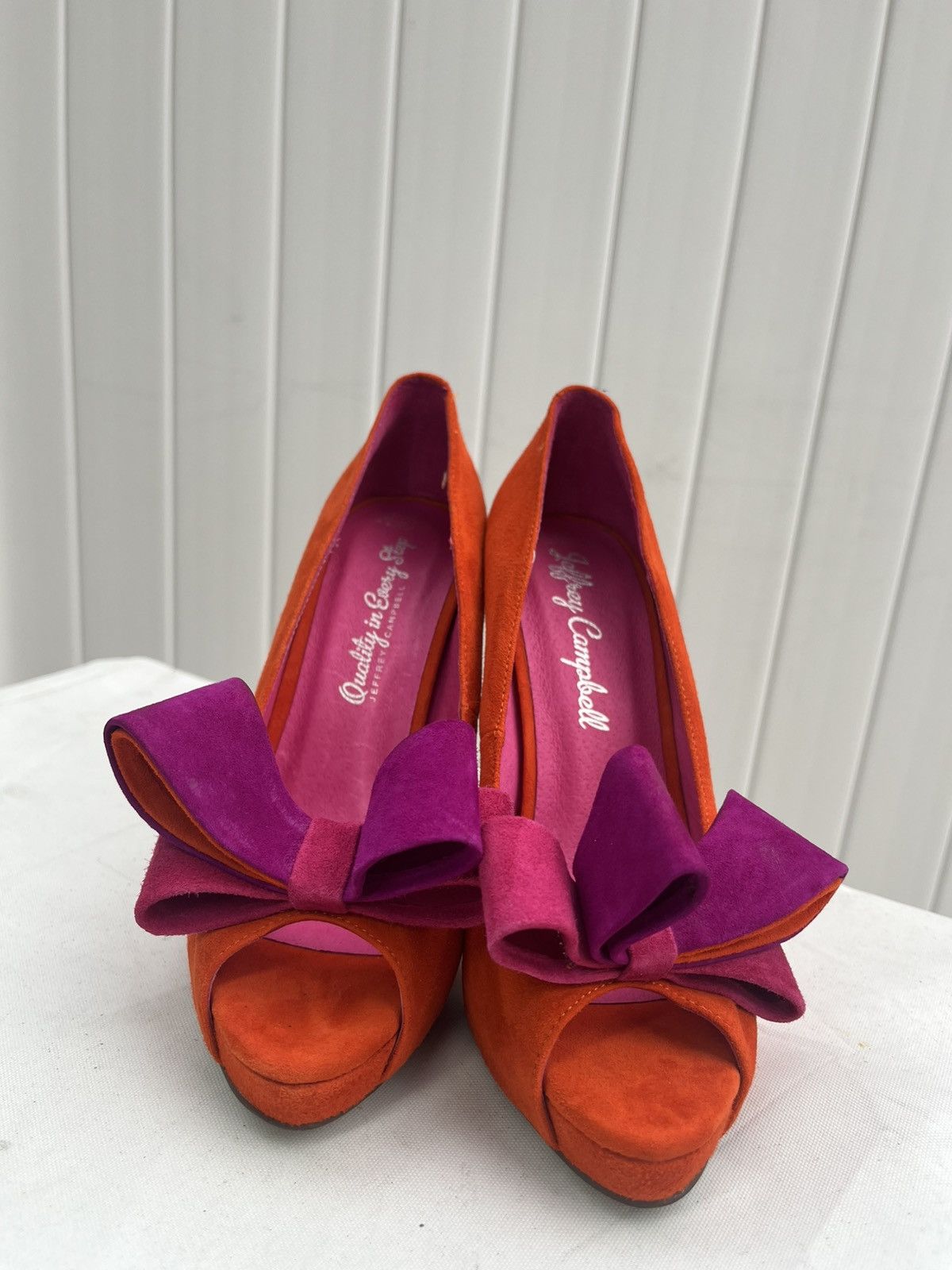 Jeffrey Campbell chic 70s/80s block heel Size US 7 / IT 37 - 1 Thumbnail
