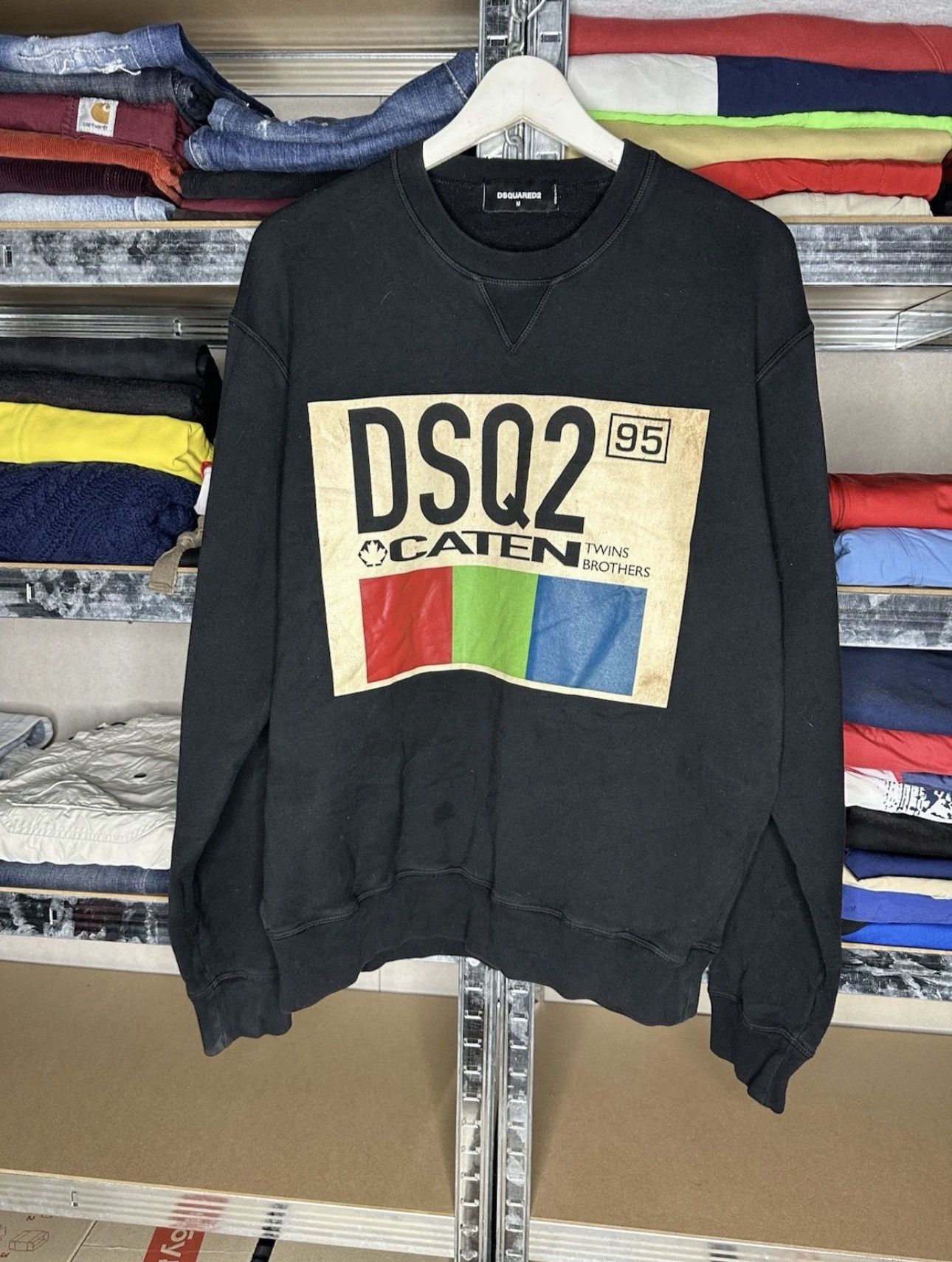 Dsquared2 Dsquared2 95 Caten Twins Brothers Luxury Sweatshirt Size US M / EU 48-50 / 2 - 1 Thumbnail