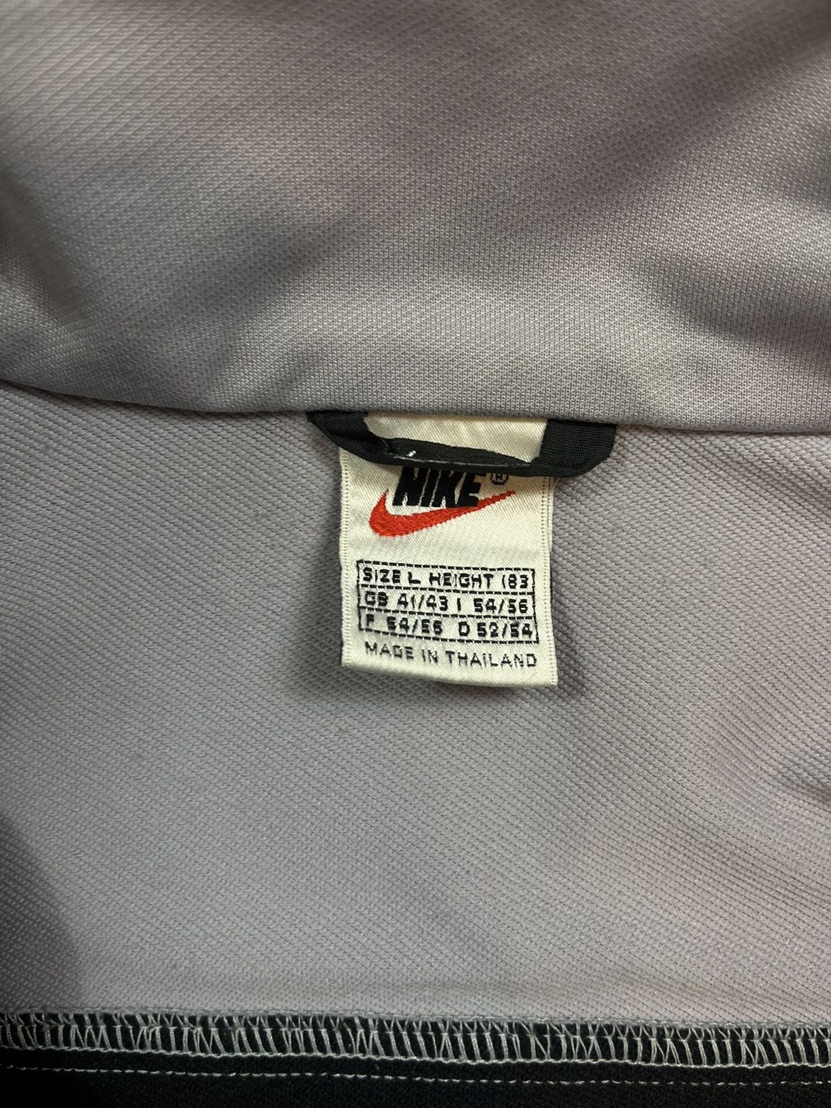 Nike × Vintage 90’s NIKE MULTILOGO RETRO SWOOSH Y2K RARE TRACK JACKET Size US L / EU 52-54 / 3 - 3 Thumbnail