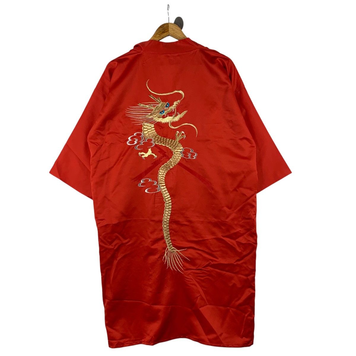Vintage Vintage ICHI BAN Japanese Brand Dragon Embroidered Coat Size US XL / EU 56 / 4 - 1 Thumbnail