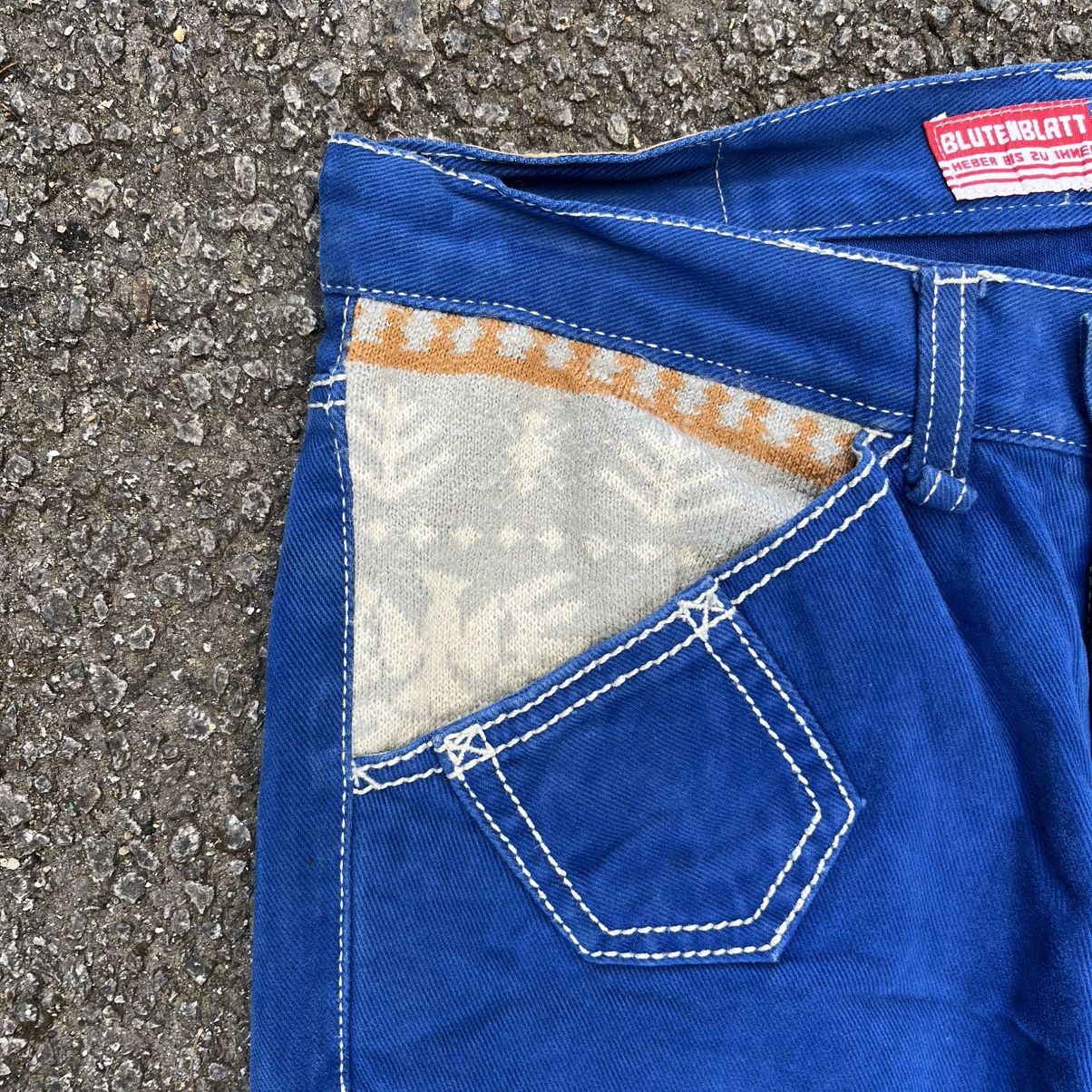 Japanese Brand Flared Blutenblatt Bootcut Pants Size US 29 - 4 Thumbnail