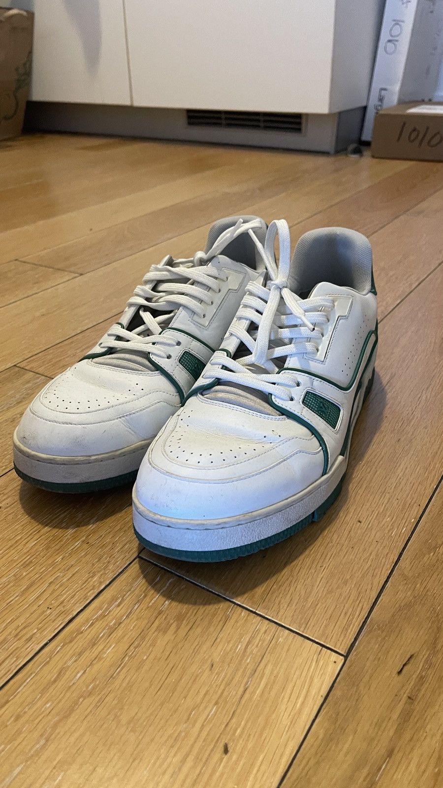 Louis Vuitton Virgil designed LV trainer OG Size US 9 / EU 42 - 6 Thumbnail