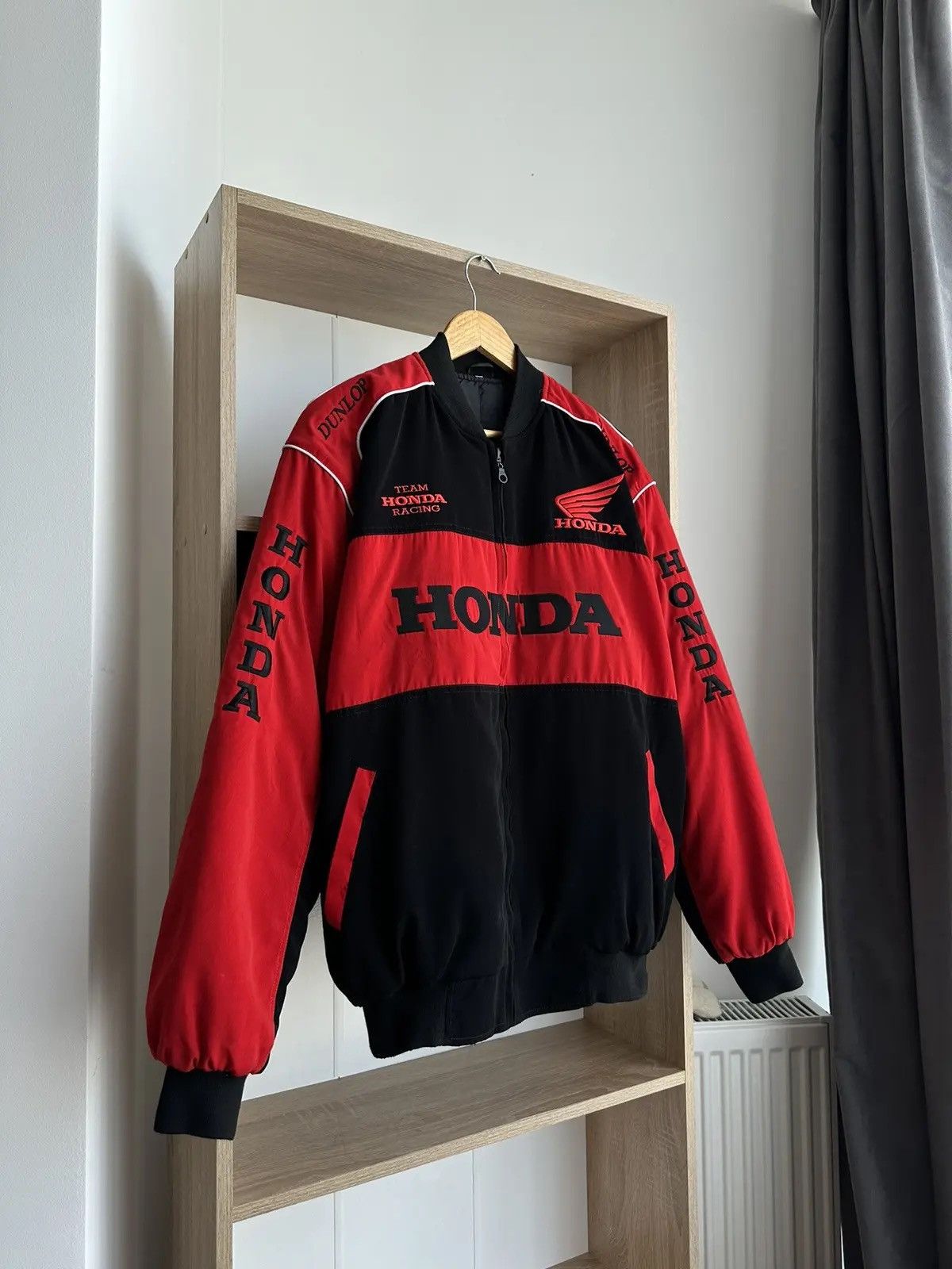 Honda × Vintage Vintage Honda Red Racing Formula Uno Jacket Size US M / EU 48-50 / 2 - 4 Thumbnail