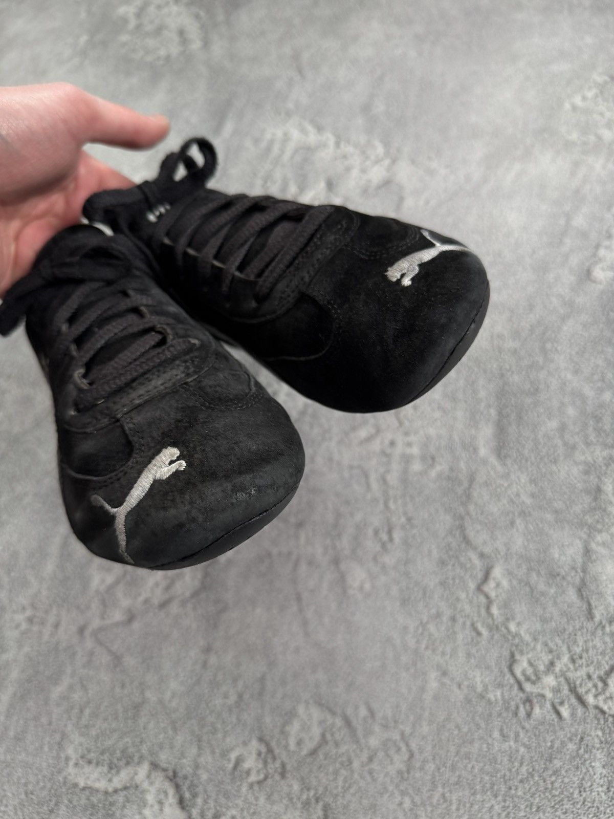 Puma Puma SpeedCat US8/EUR41 black suede low top sneakers shoes Size US 8 / EU 41 - 17 Thumbnail
