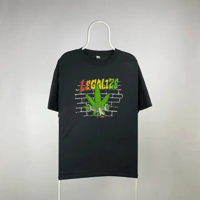 Band Tees Vintage Humor T-shirt legalize band tee size XLarge Size US XL / EU 56 / 4 - 1 Thumbnail