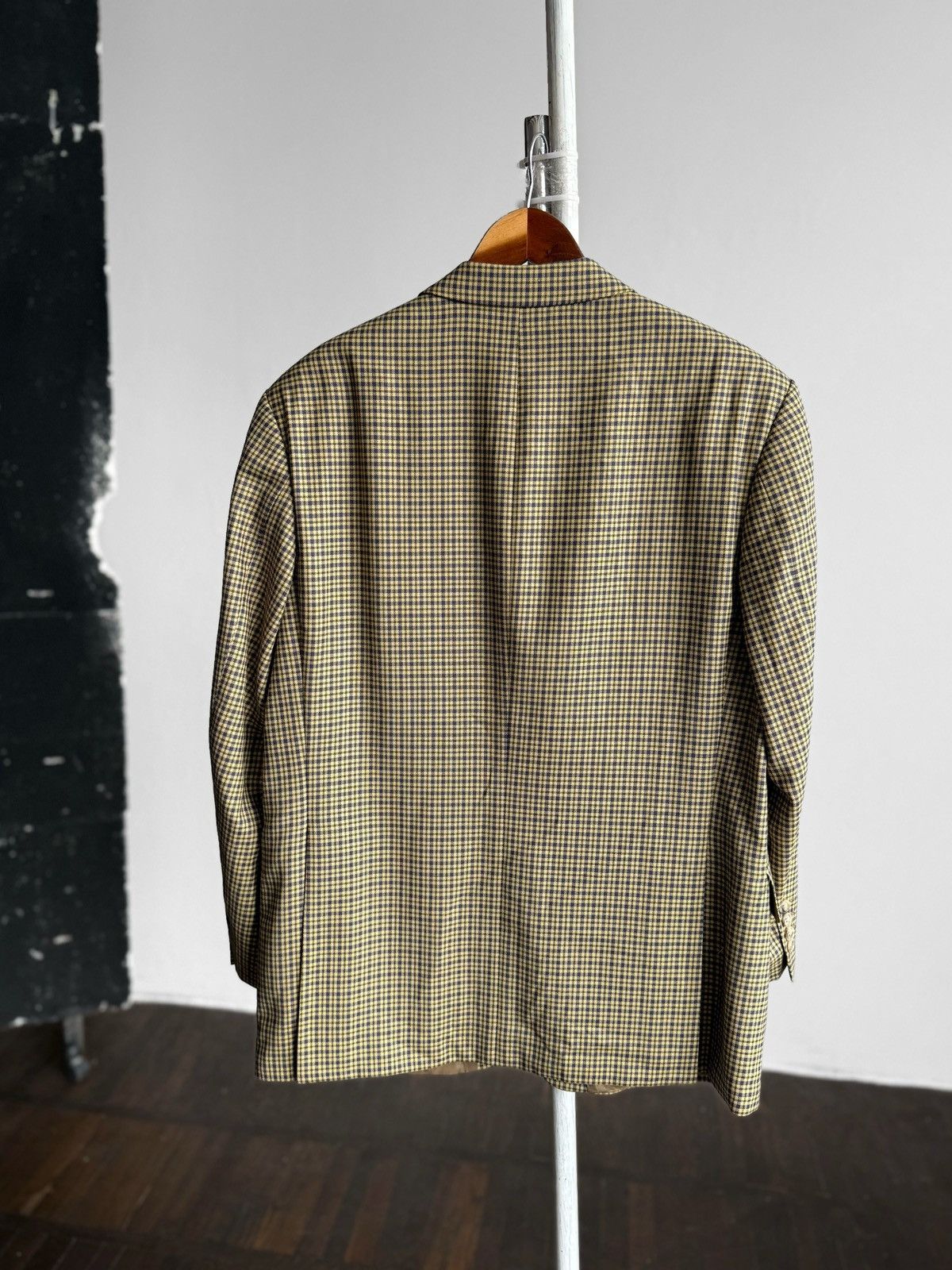 Daniel Hechter Daniel Hechter Paris Wool Blazer Check Tailored Jacket Size 42R - 2 Thumbnail