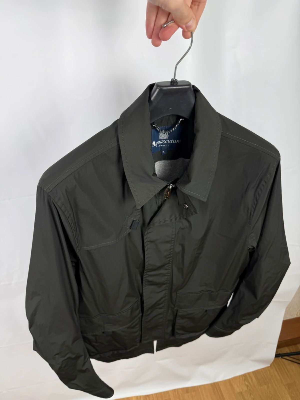 Aquascutum Aquascutum Shimmer Dark Green Jacket size L Size US L / EU 52-54 / 3 - 8 Thumbnail