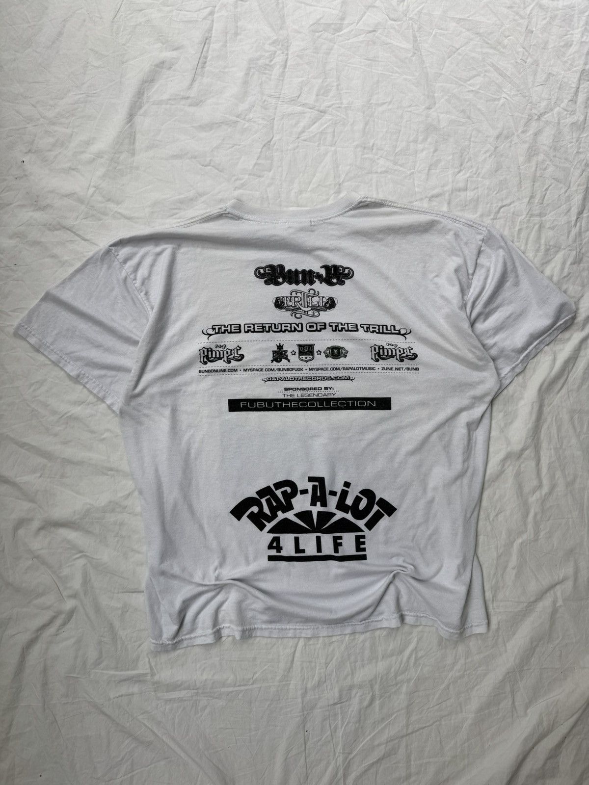 Rap Tees Vintage Y2K Rap Alot Fubu Bun B Rap T shirt Rare Size US XL / EU 56 / 4 - 9 Thumbnail