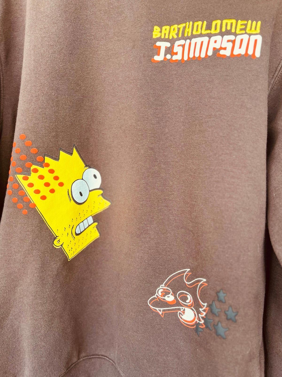 Designer Simpsons H&M Bart Simpson Brown Relaxed Fit Jumper Sweater Size US XS / EU 42 / 0 - 2 Thumbnail