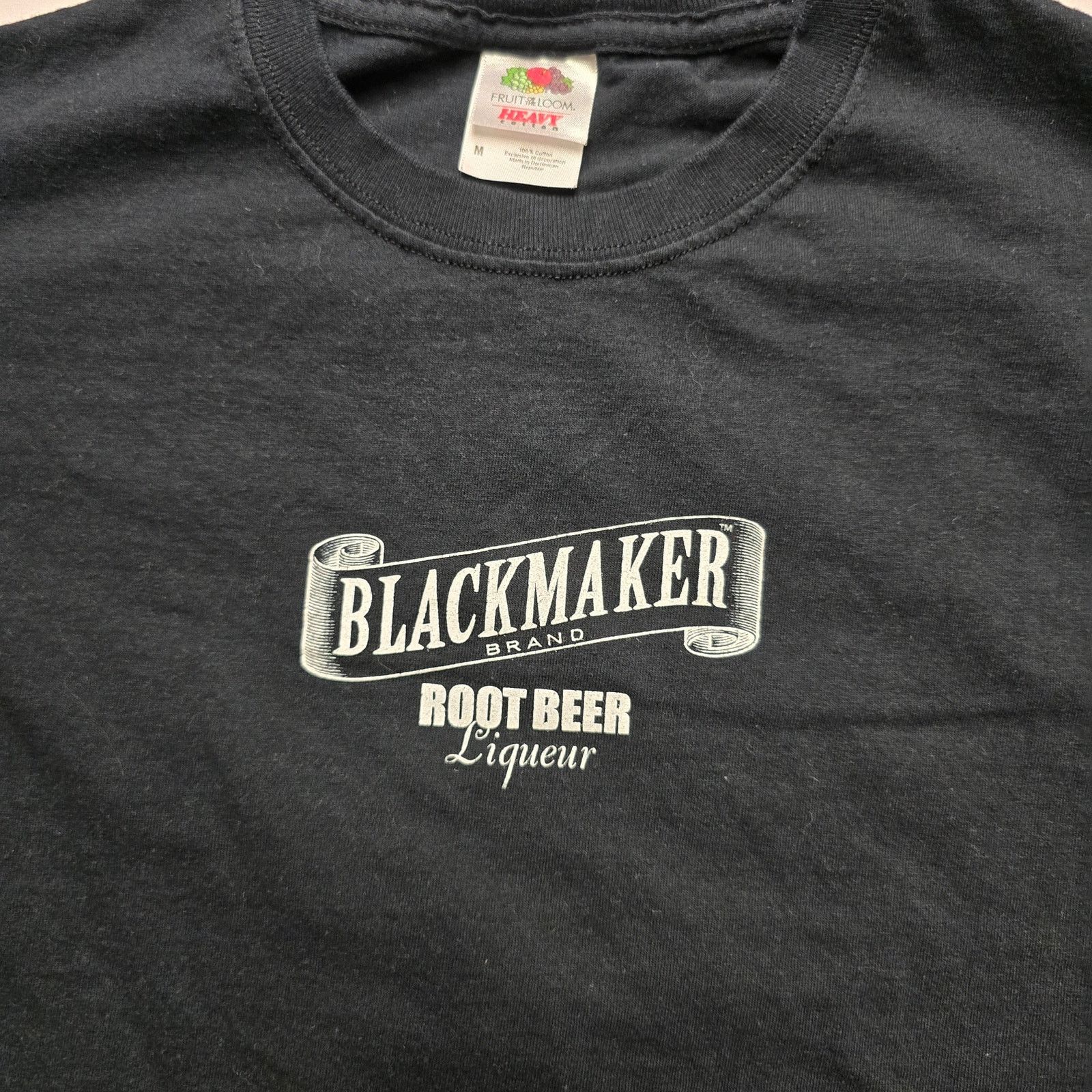 Fruit Of The Loom Black maker Root Beer Liqueur Shirt Medium Alcohol Promo Tee Size US M / EU 48-50 / 2 - 4 Thumbnail